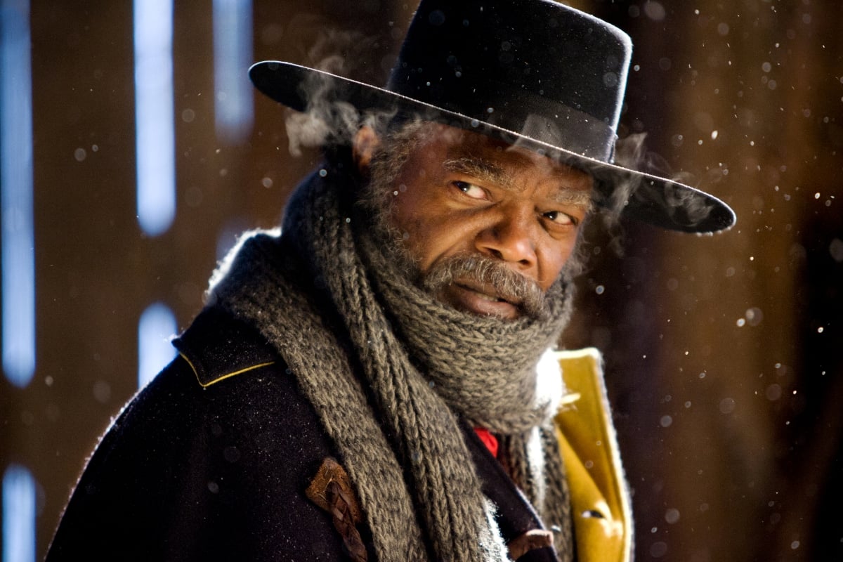 Samuel L. Jackson in The Hateful Eight. (The Weinstein Co.)