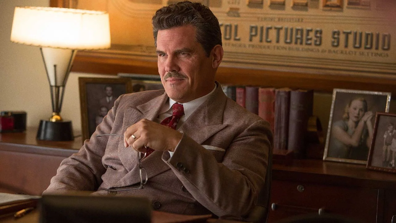 Josh Brolin as an Eddie Mannix who only superficially resembles the historical Eddie Mannix.
