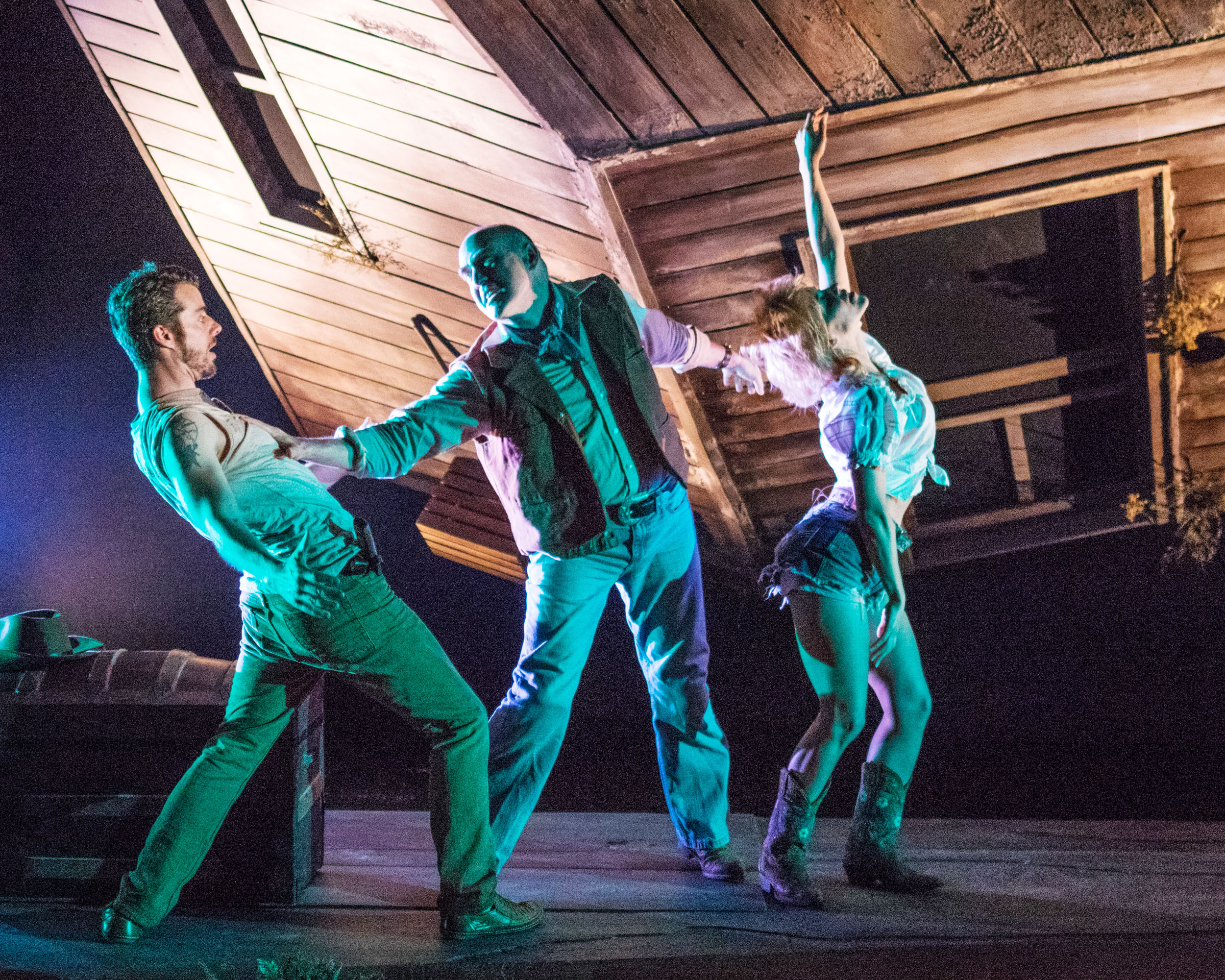  Andrés Talero, Lawrence Redmond, and Verónica del Cerro in  El Paso Blue. &nbsp;(Stan Weinstein) 