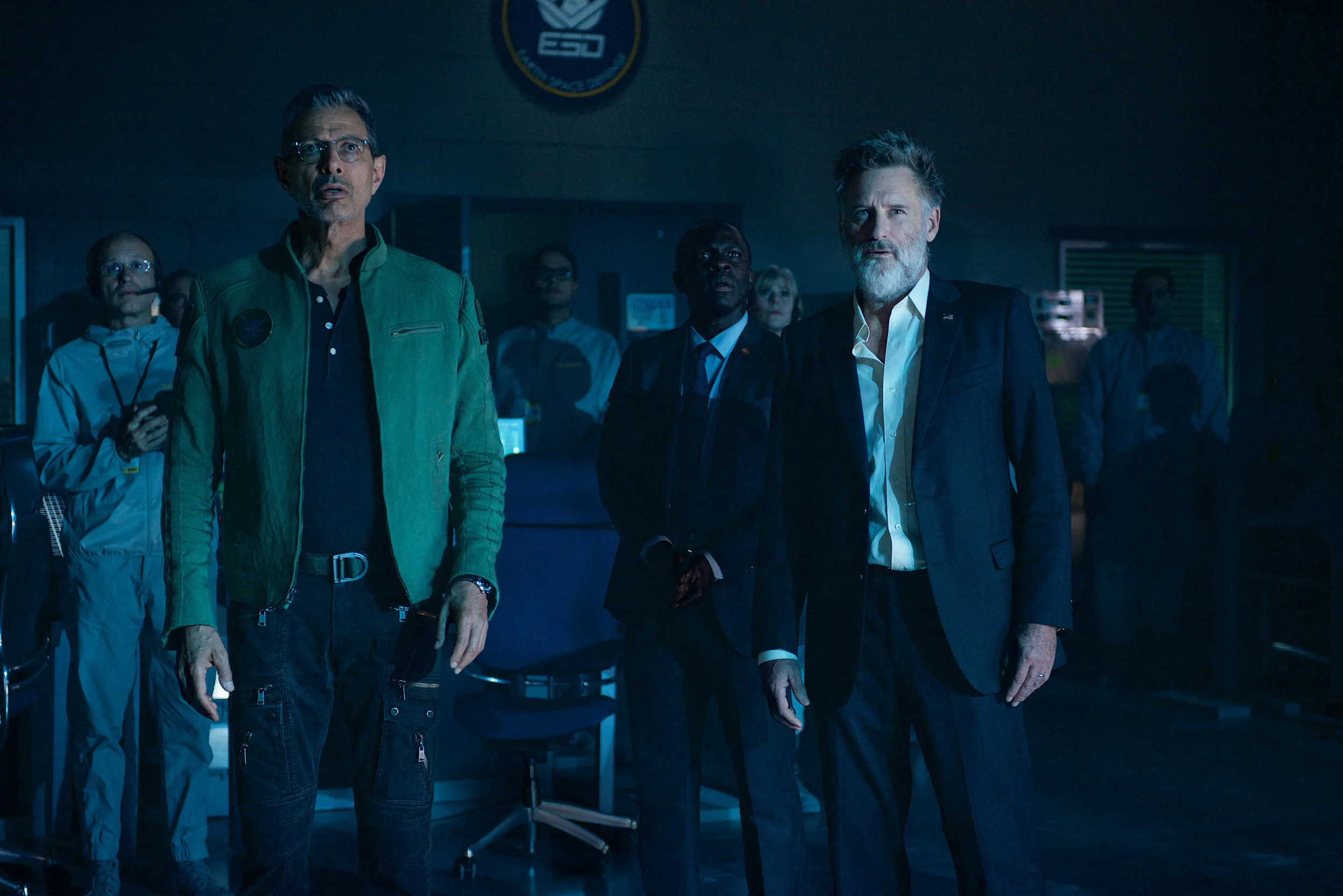 Jeff Goldblum and Bill Pullman showed up for the 20-years-later sequel to Independence Day.