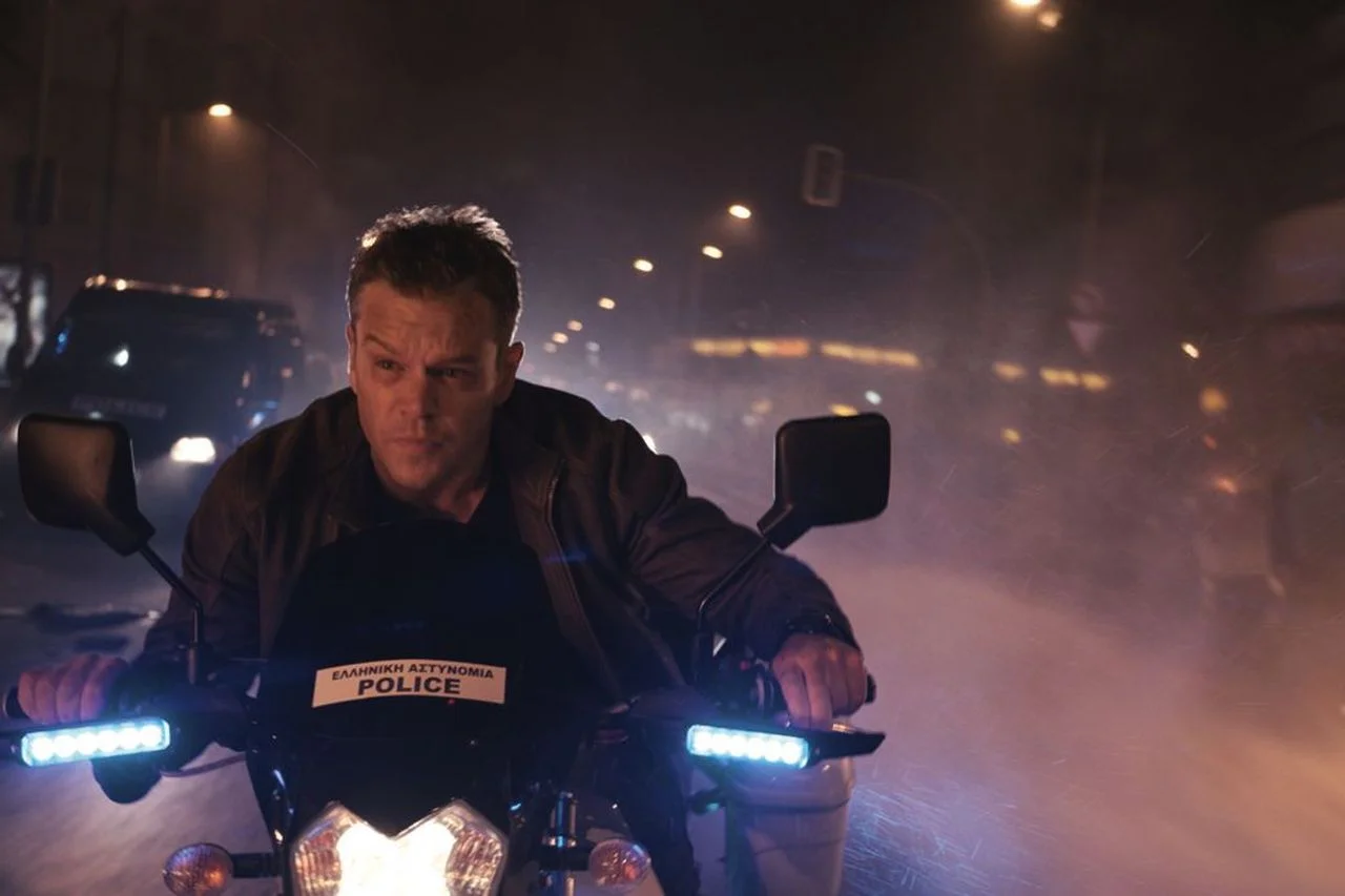 Matt Damon, gouing through the moutions in a fifth Bourne . (Universal)