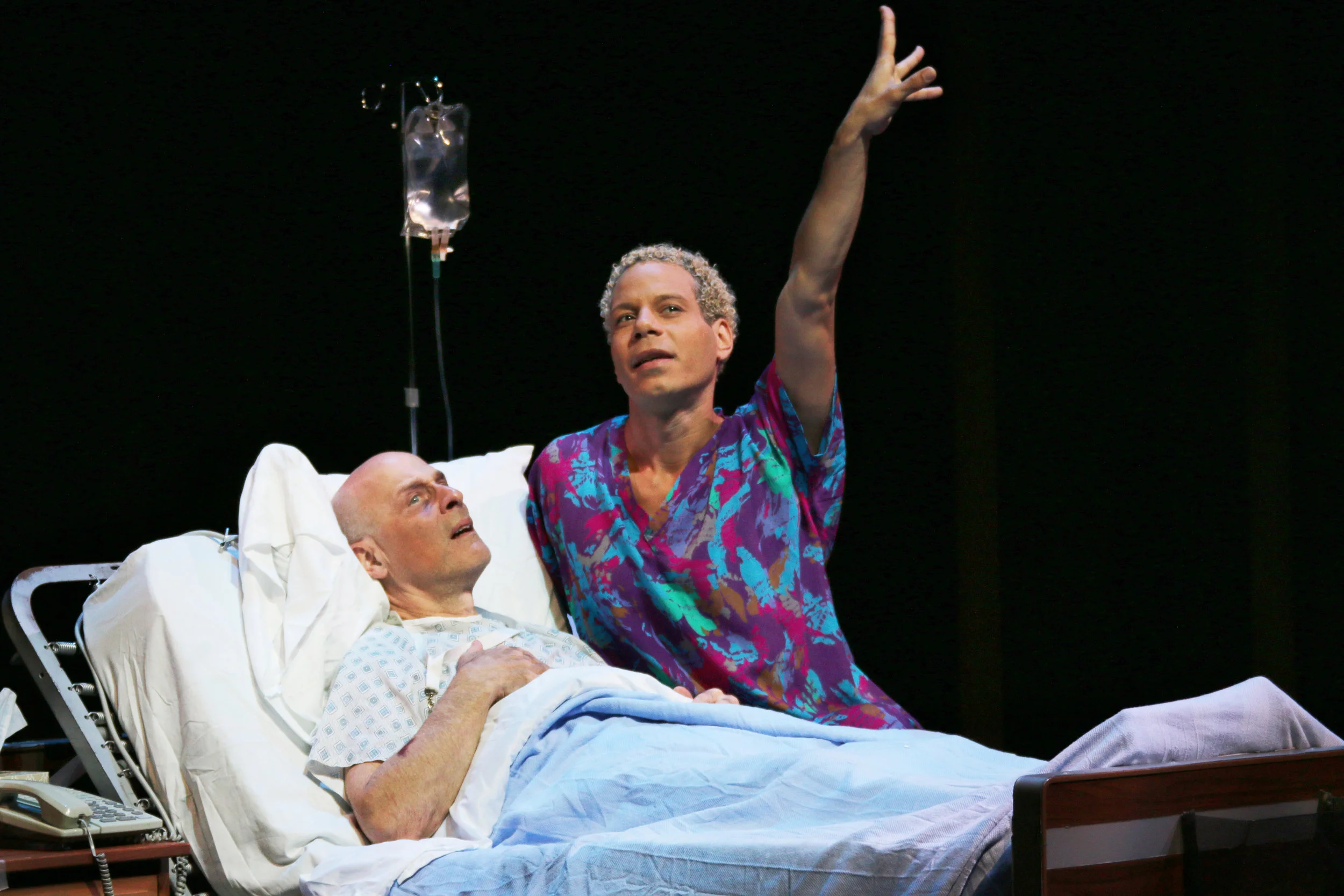 Mitchell Hébert and Jon Hudson Odom in Perestroika. (Danisha Crosby)