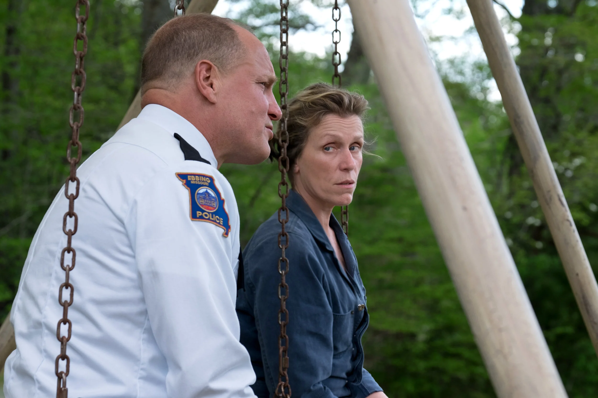 Woody Harrelson and Frances McDormand in writer/director Martin McDonagh's finest film.