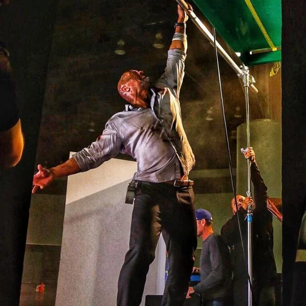 Dwayne Johnson is no Tom Cruise, stuntwise.