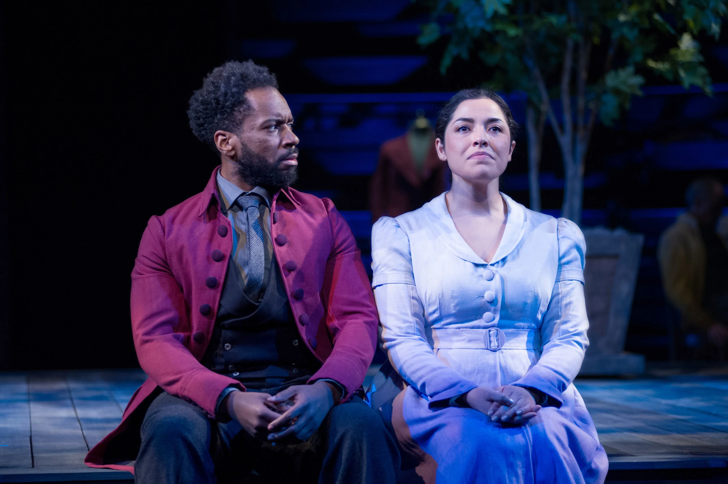Joshua David Robinson and Jacqueline Correa in JQA.