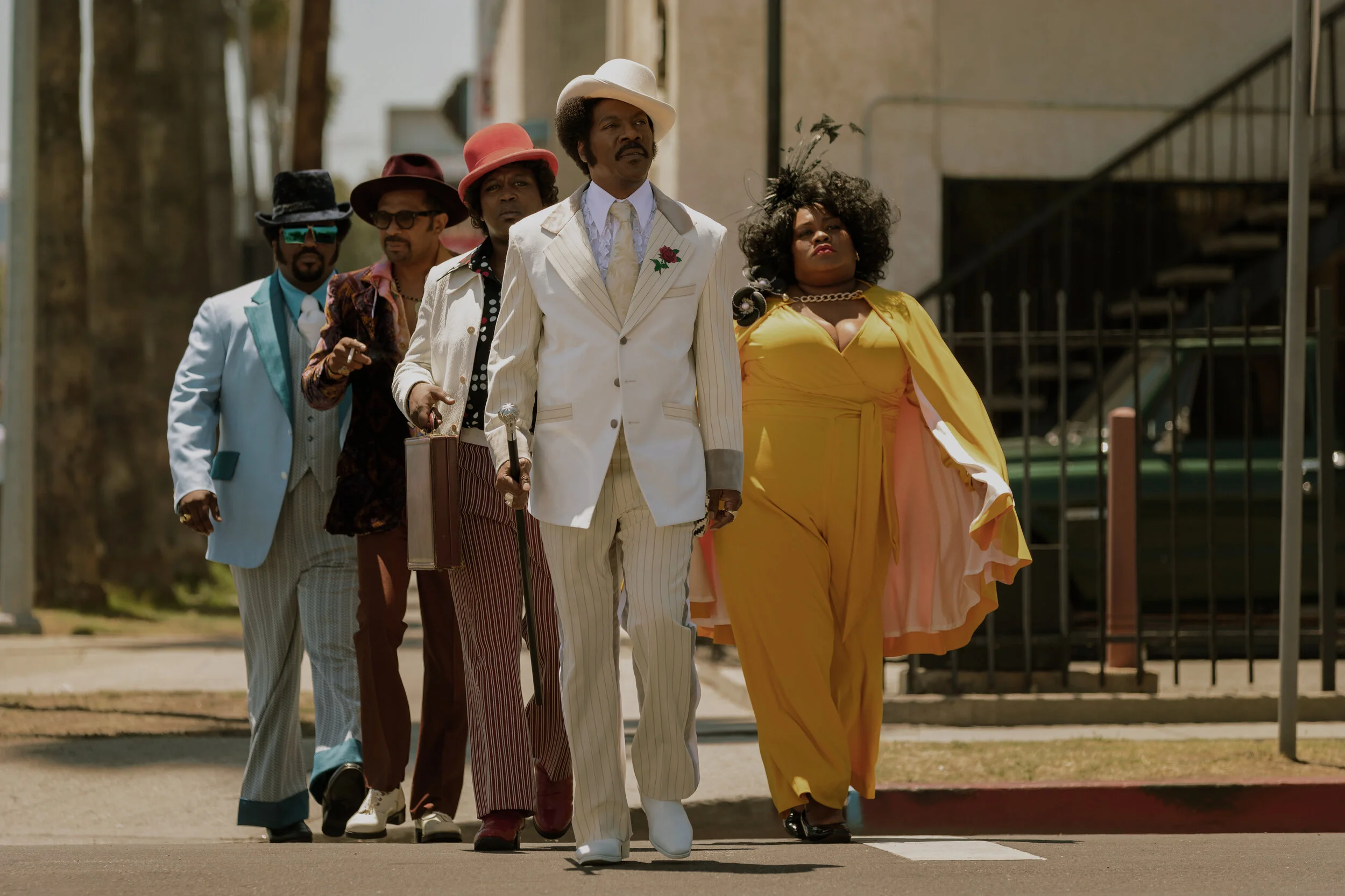 Eddie Murphy and Da'Vine Joy Randolph lead a topnotch cast in this Rudy Ray Moore biopic. (Netflix)