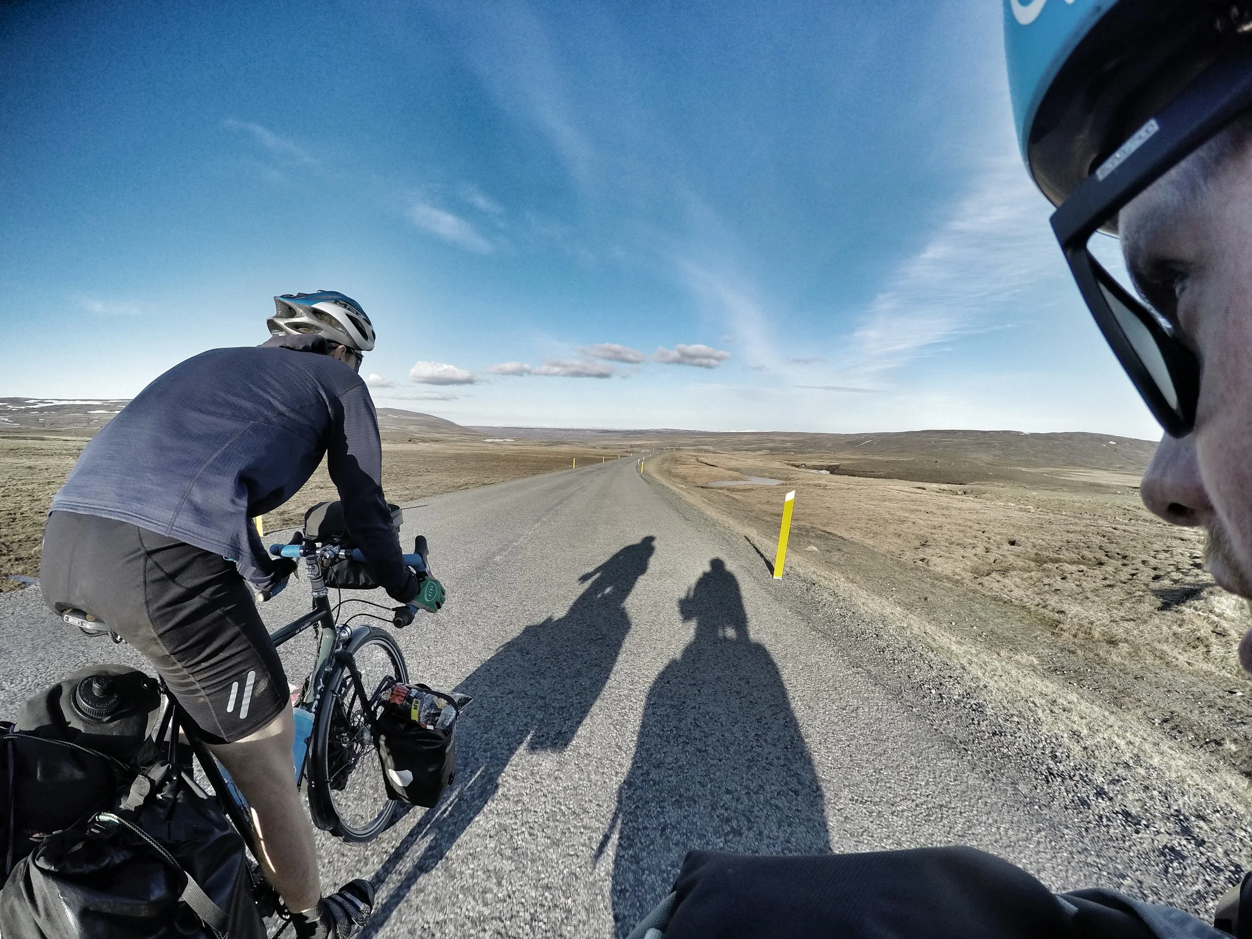 If only you could see wind. This photo is full of wind, like every photo in Iceland is. Wind is every where there and it's highly variable. I recommend cycling the country hands down and a million times over. But just do it with a pal for drafting advantages. The wind makes this adventure both challenging and rewarding.