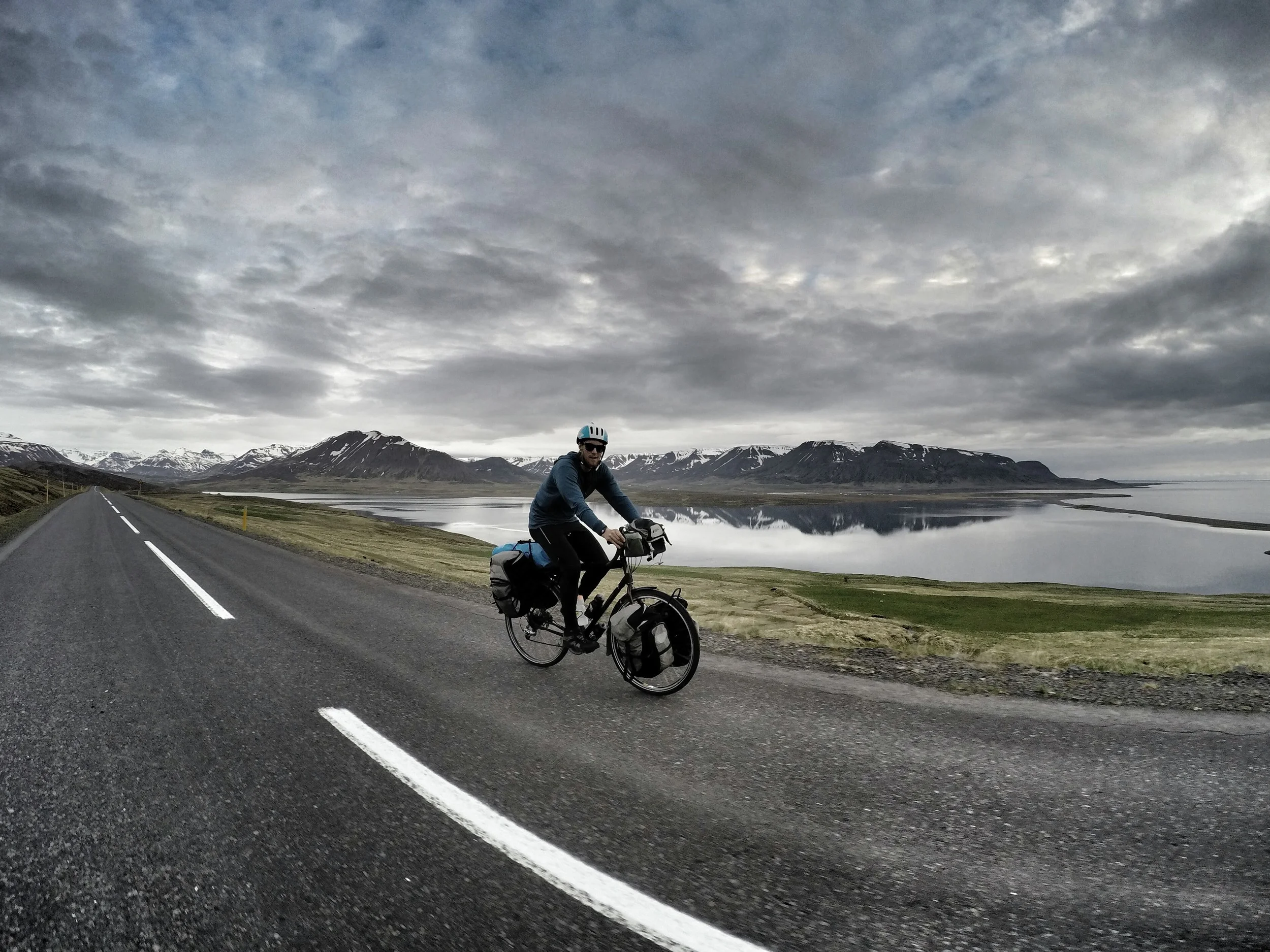 I think the fondest memory of our cycling circumnavigation of Iceland was simply the routine of getting up from the tent and cycling all day for 16 days. The freedom of direction and intimacy of our slow speed gave us such a feeling of independence that it made me smile even during the toughest of winds or steepest of climbs.