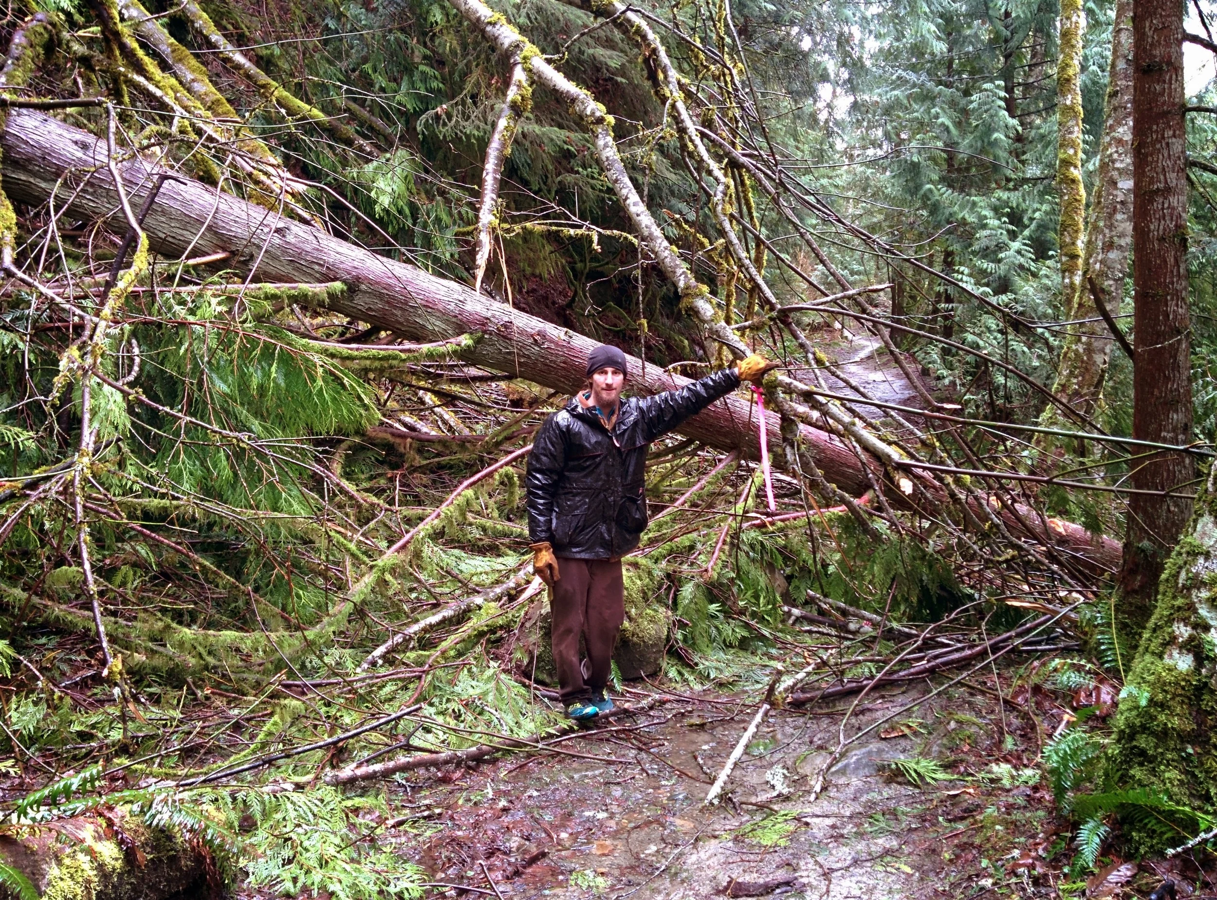 South Lost Lake Trail Before