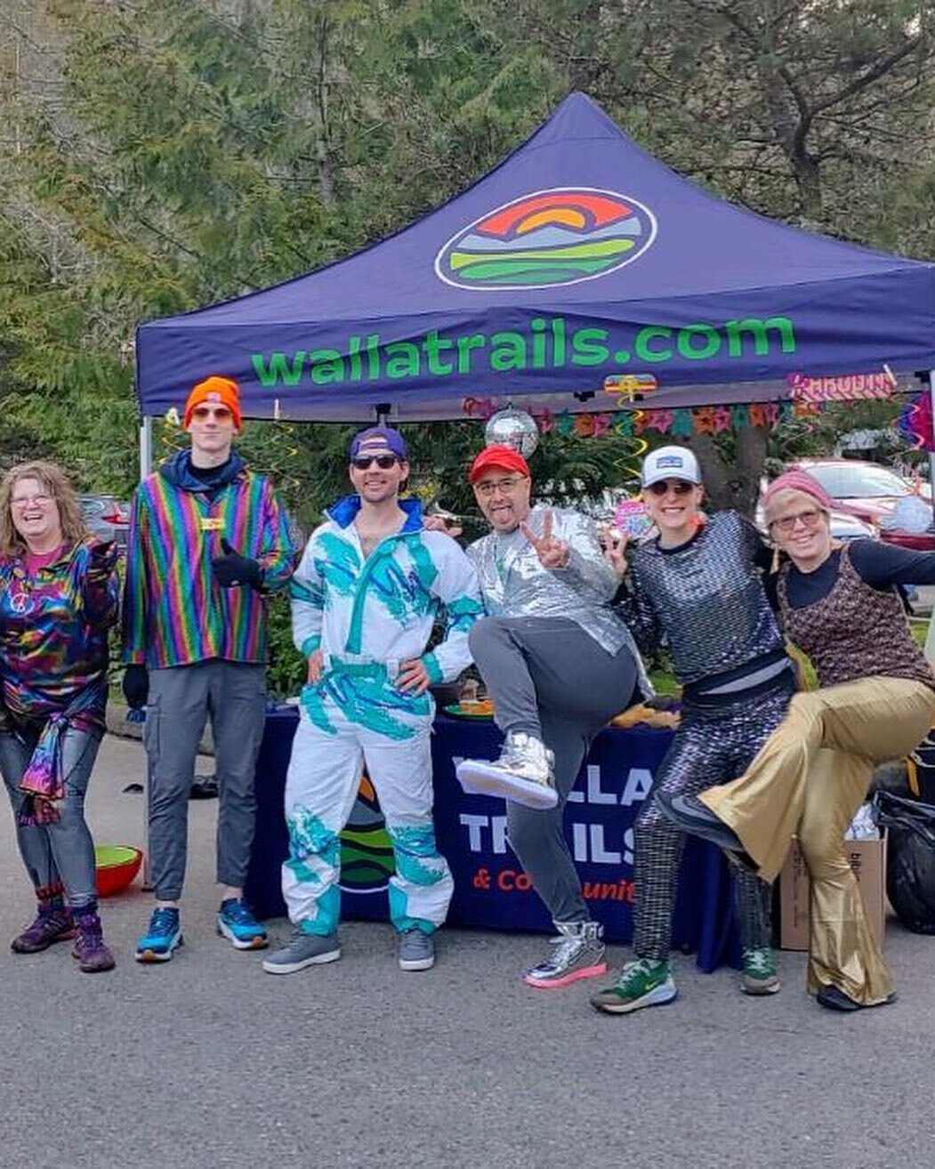 Our Aid Station captains and volunteers went next level on prep, costumes and pure fun! Perhaps they even had more fun than the runners? Maybe more sore from dancing and laughing than running? 

All of our volunteers bring so much energy to the day a