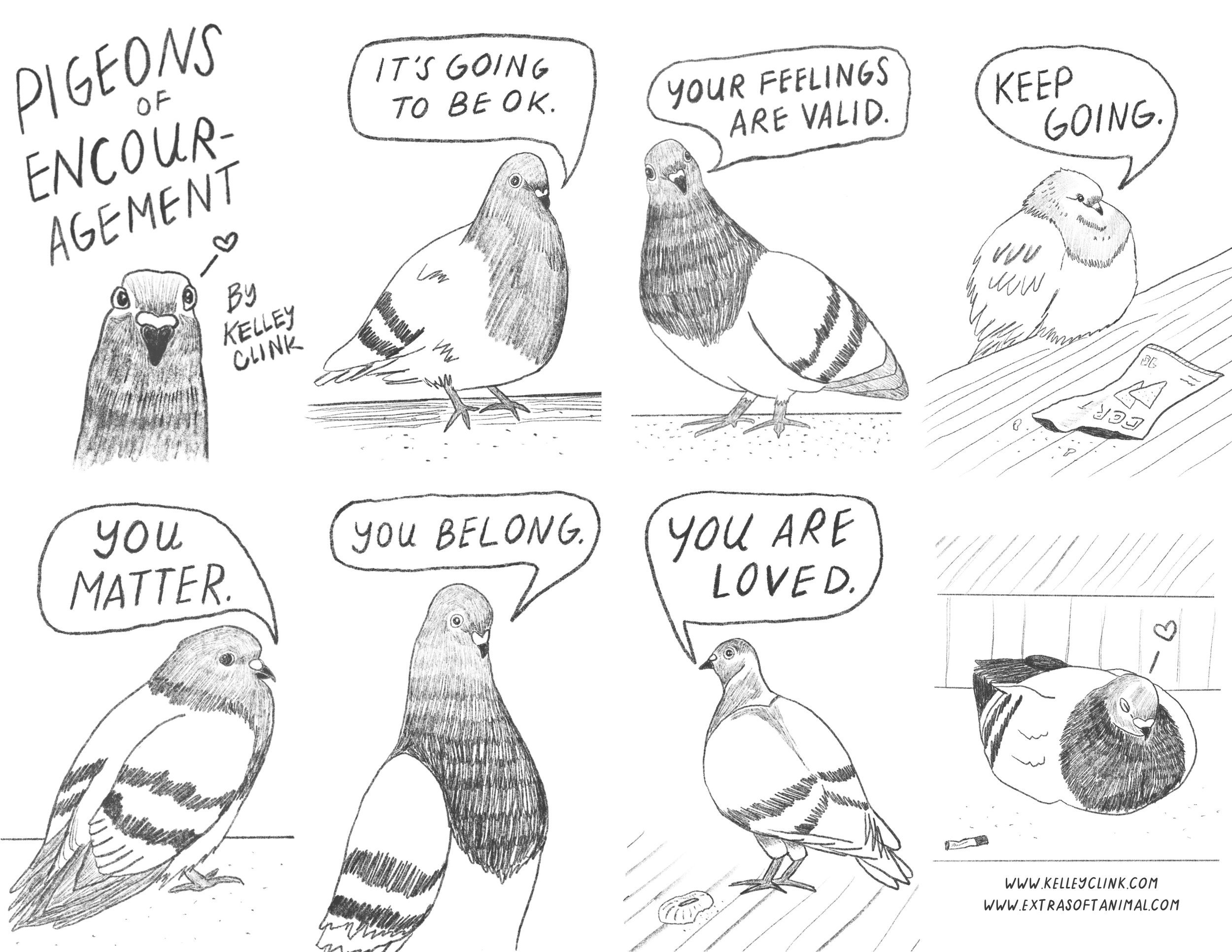 Pigeons of Encouragement PDF