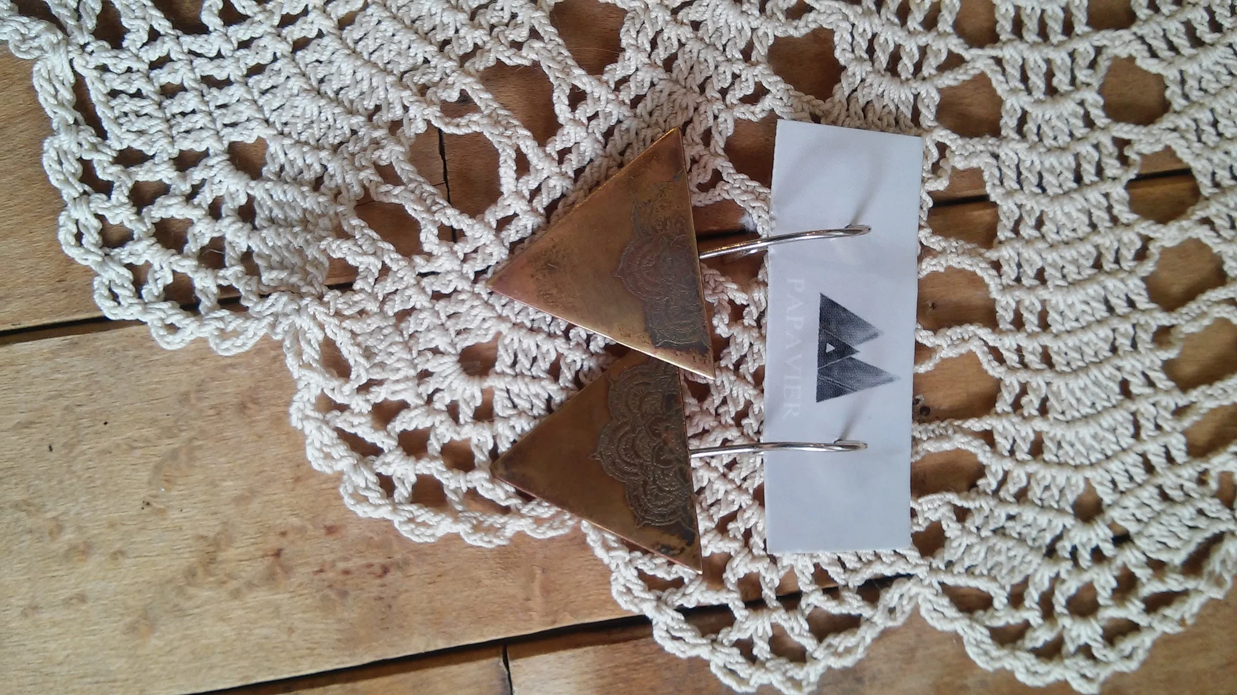 Earrings by Papavier, $22.00.