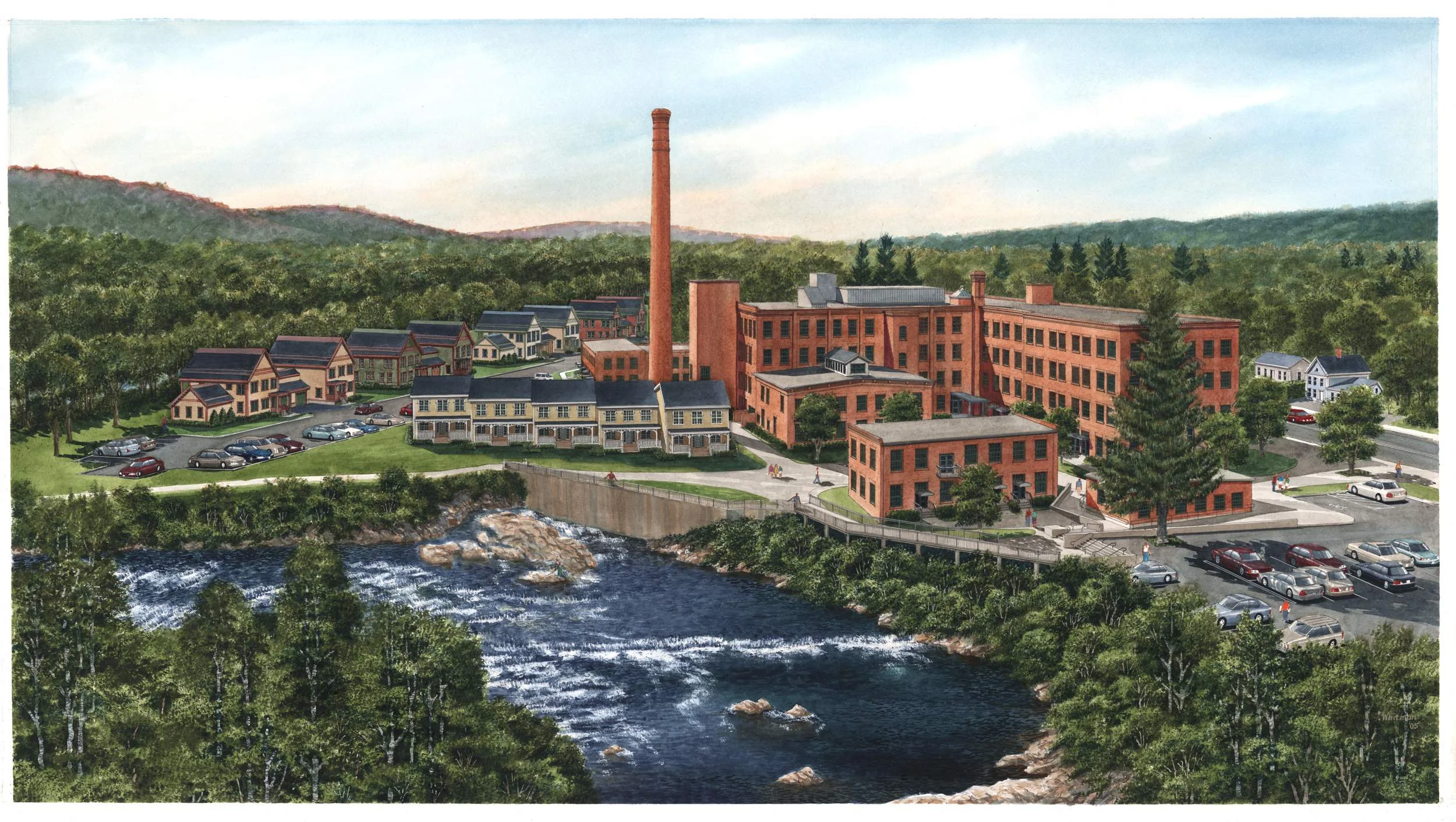 Cable Mills Rendering
