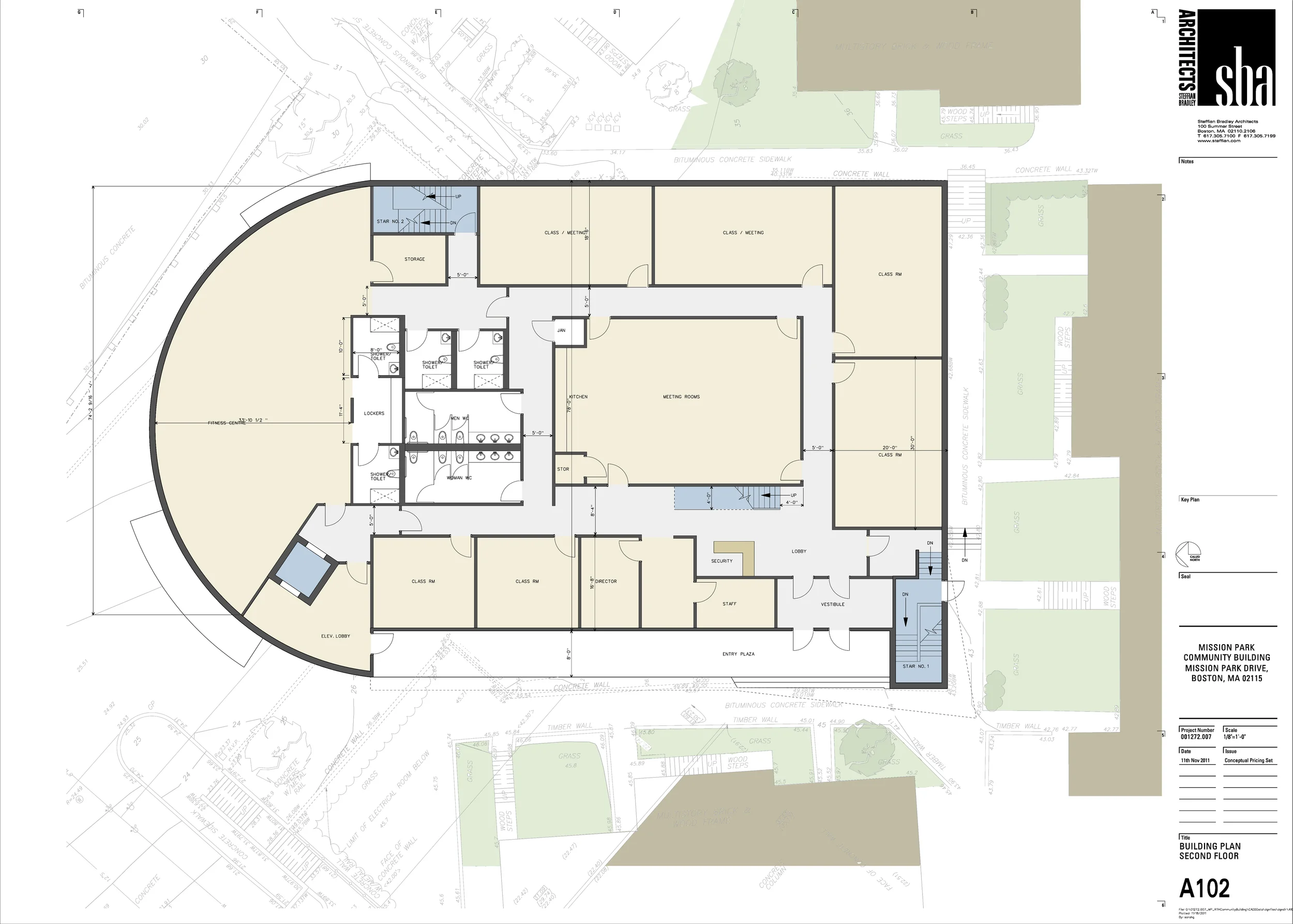 Roxbury Tenants of Harvard Community Center Floorplan