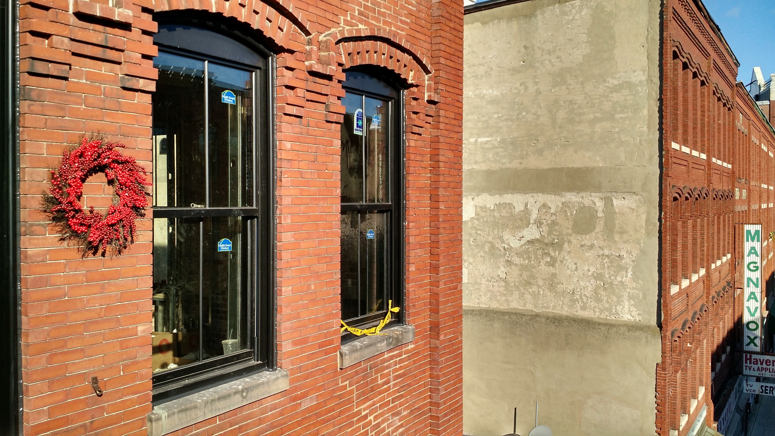 New windows installed at J.M. Lofts in Haverhill, MA.