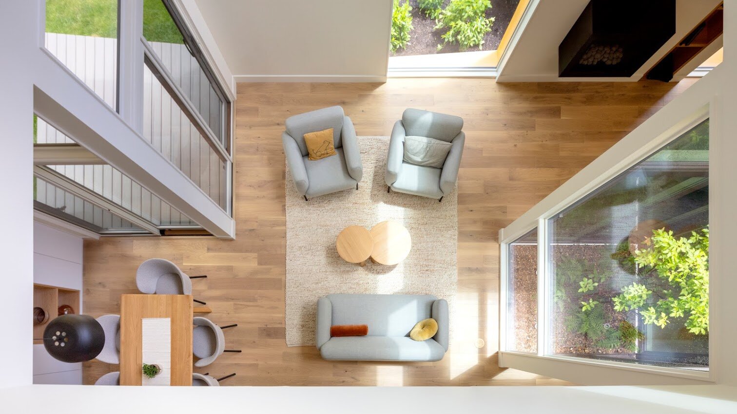 Interior of Riverhouses, Williamstown, MA