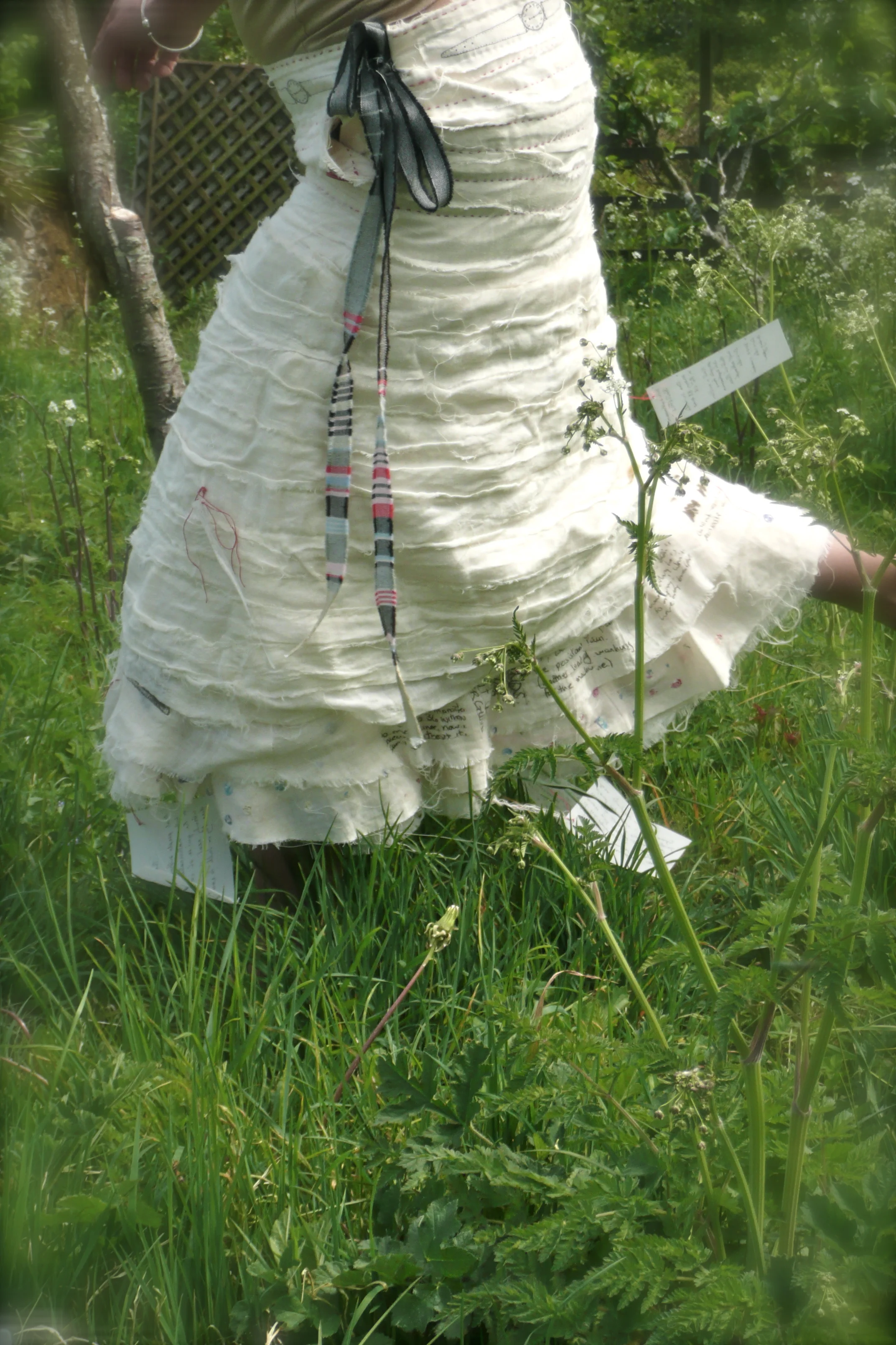 My schizophrenic skirt; Claire Blackburn