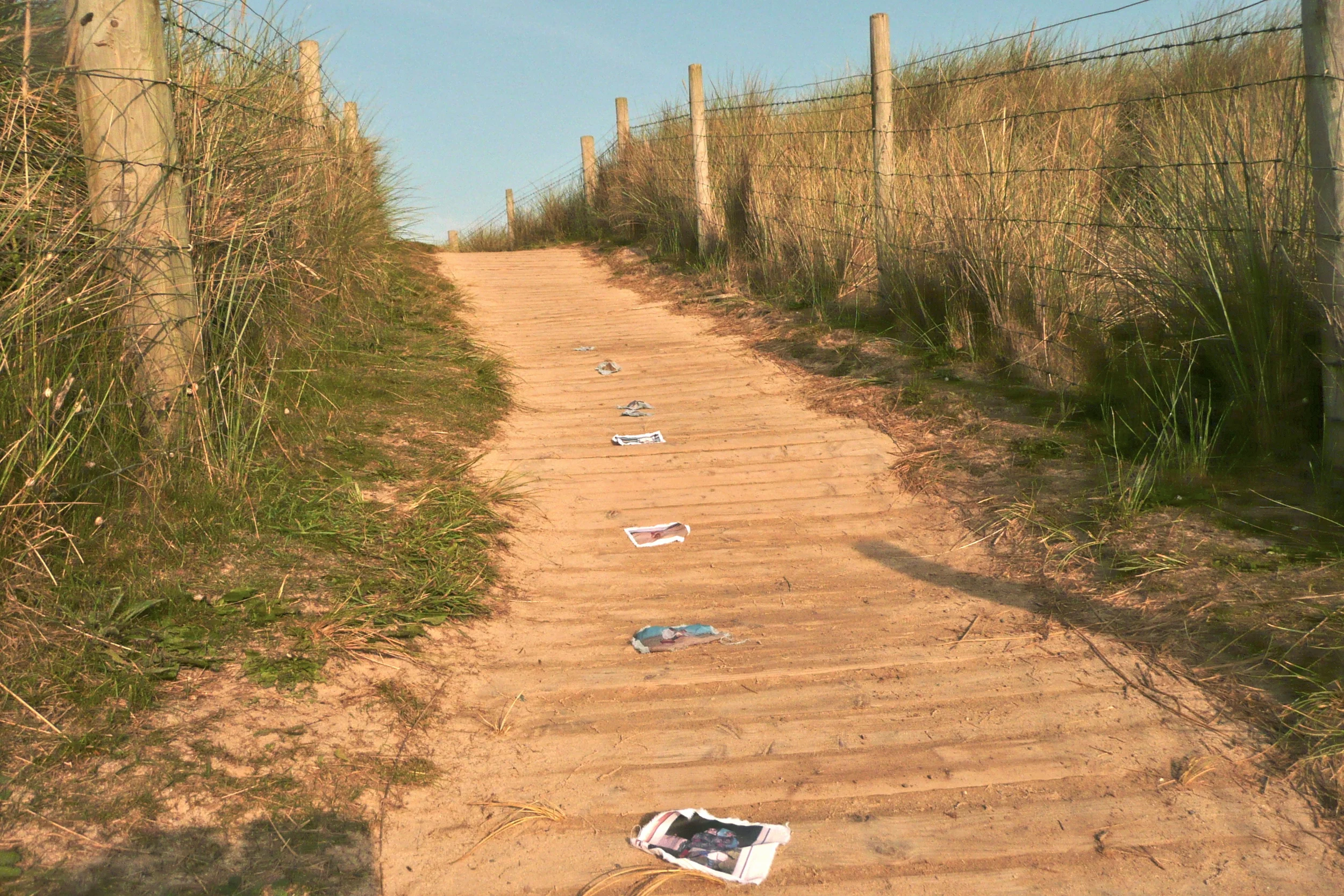 trail of memories; Claire Blackburn