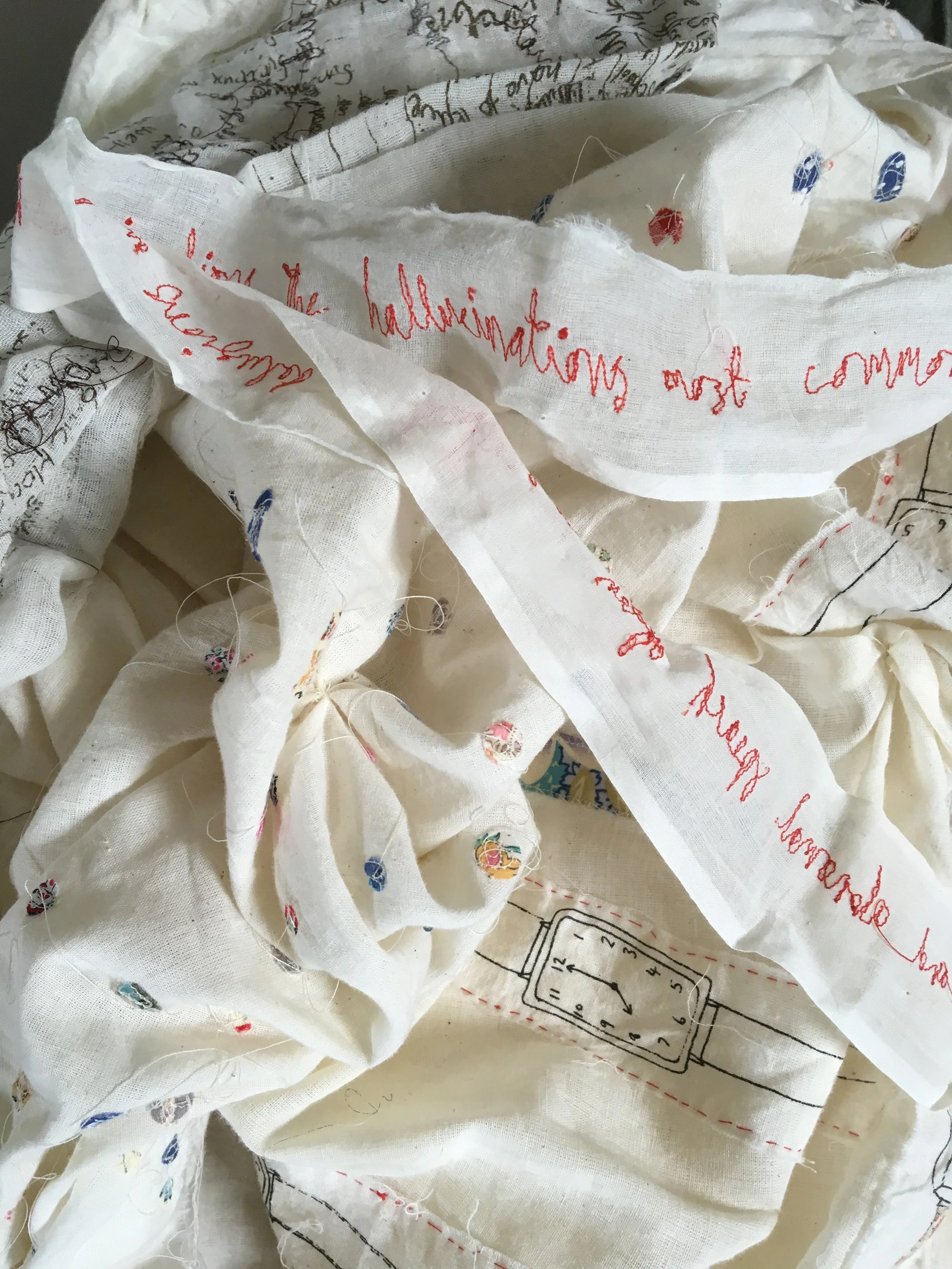 My schizophrenic skirt detail