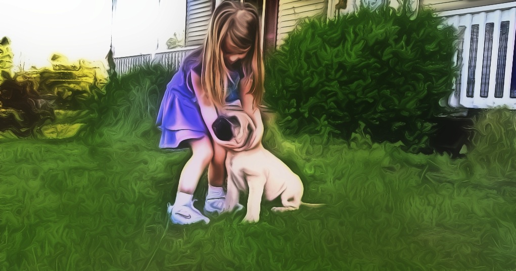 leah with puppy in front of house poster.jpg