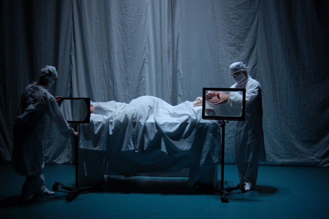  Diagnosis of a Faun. Set & Costume Design. Choreographer, Tamar Rogoff. Lighting, Tony Giovannetti. Photographer, Maura Anderson.
