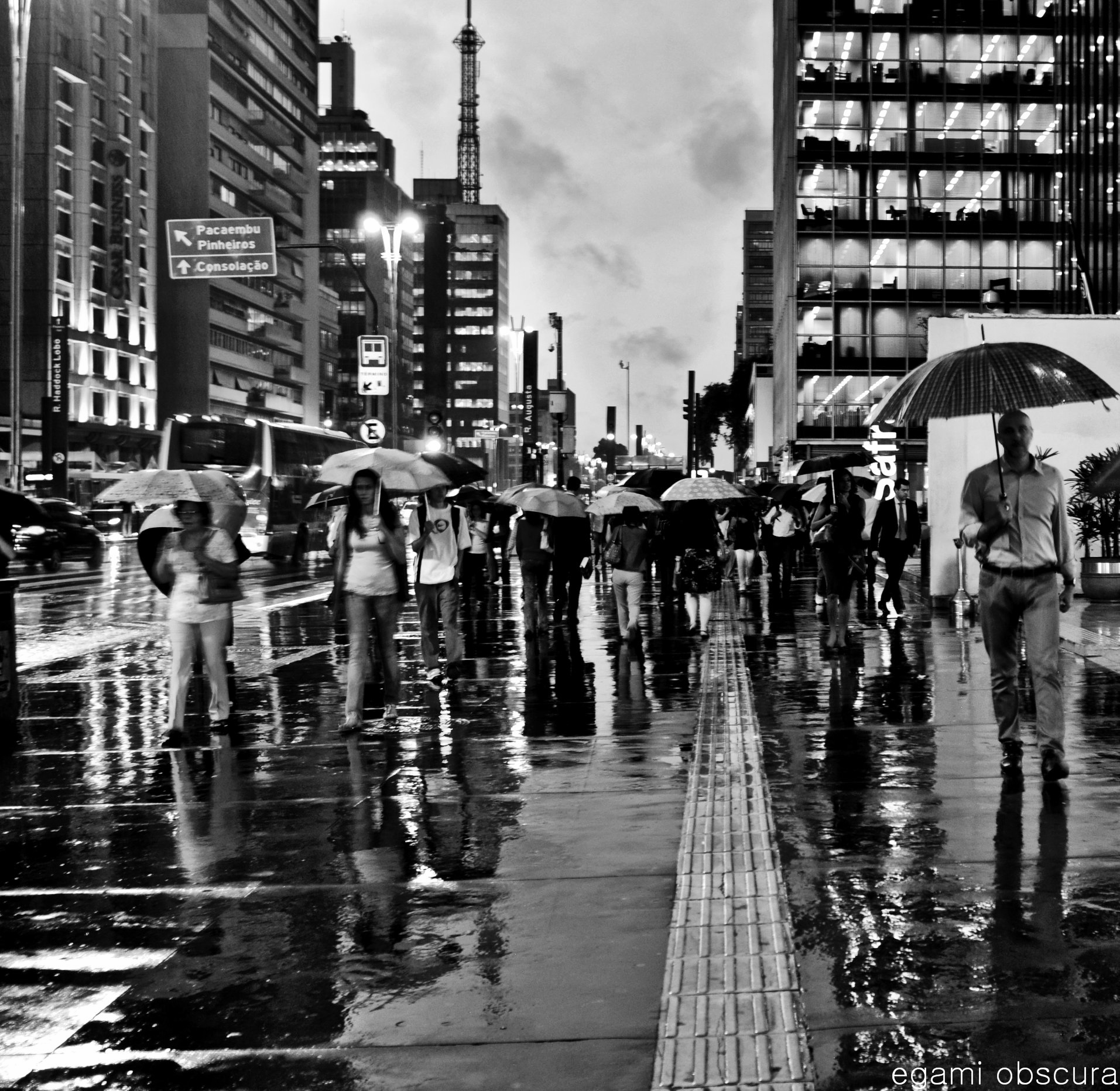 Rush Hour in Sao Paulo