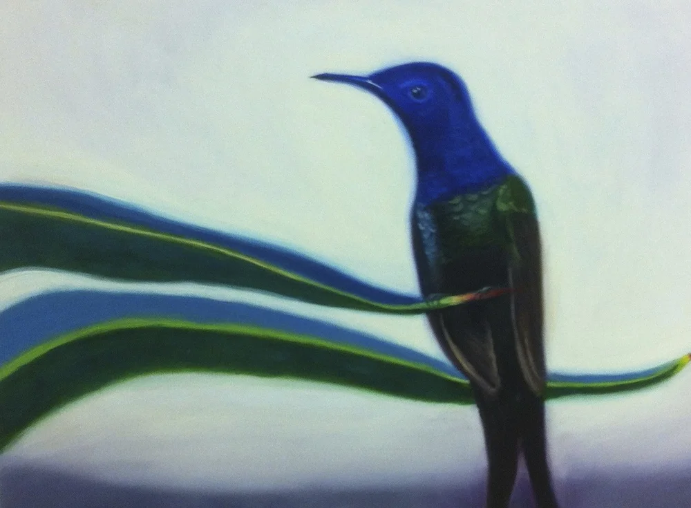 "Summer Hummer" 11" x 14" Oil on Board