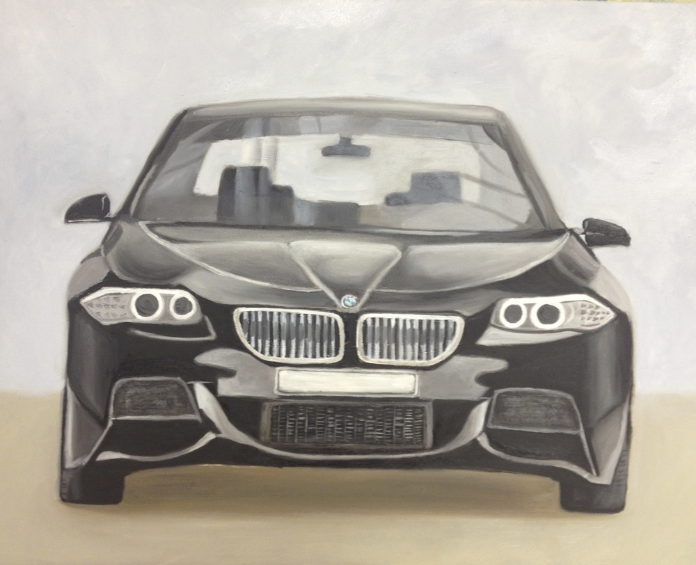 "The Beast" 11" x 14" Oil on Board