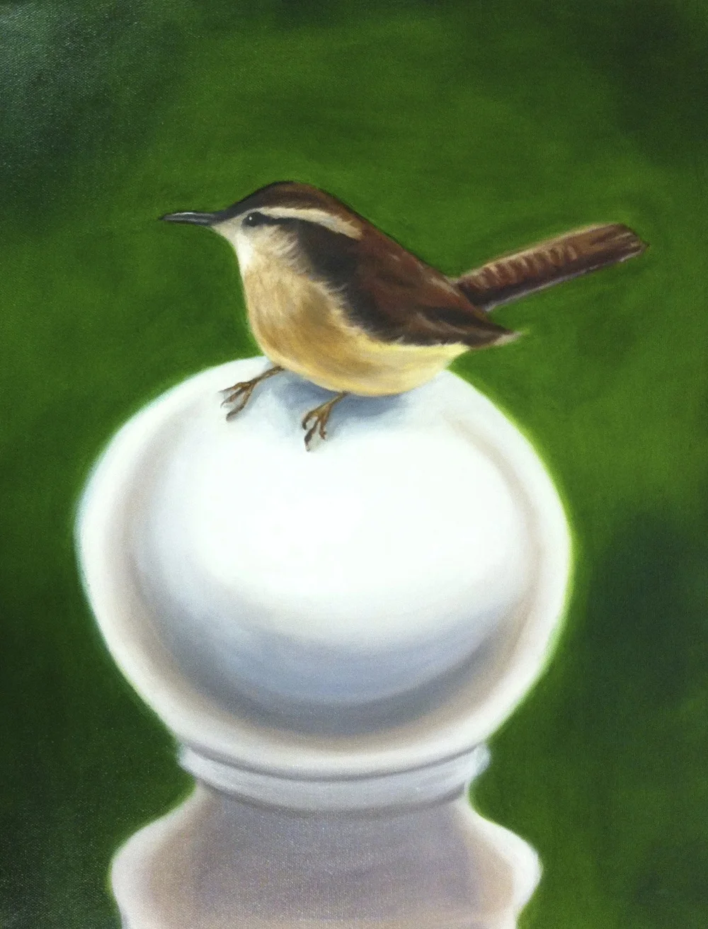 "Her Wisdom Runs Deep" 16" x 20" Oil on Canvas