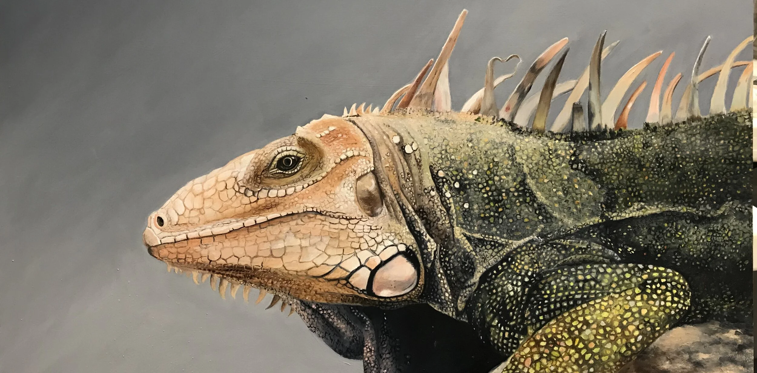 Painting by Red Dot student Ann Vaphiades