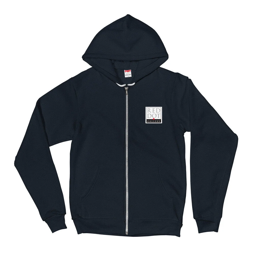 Unisex Zip Up Hoodie — Red Dot Gallery