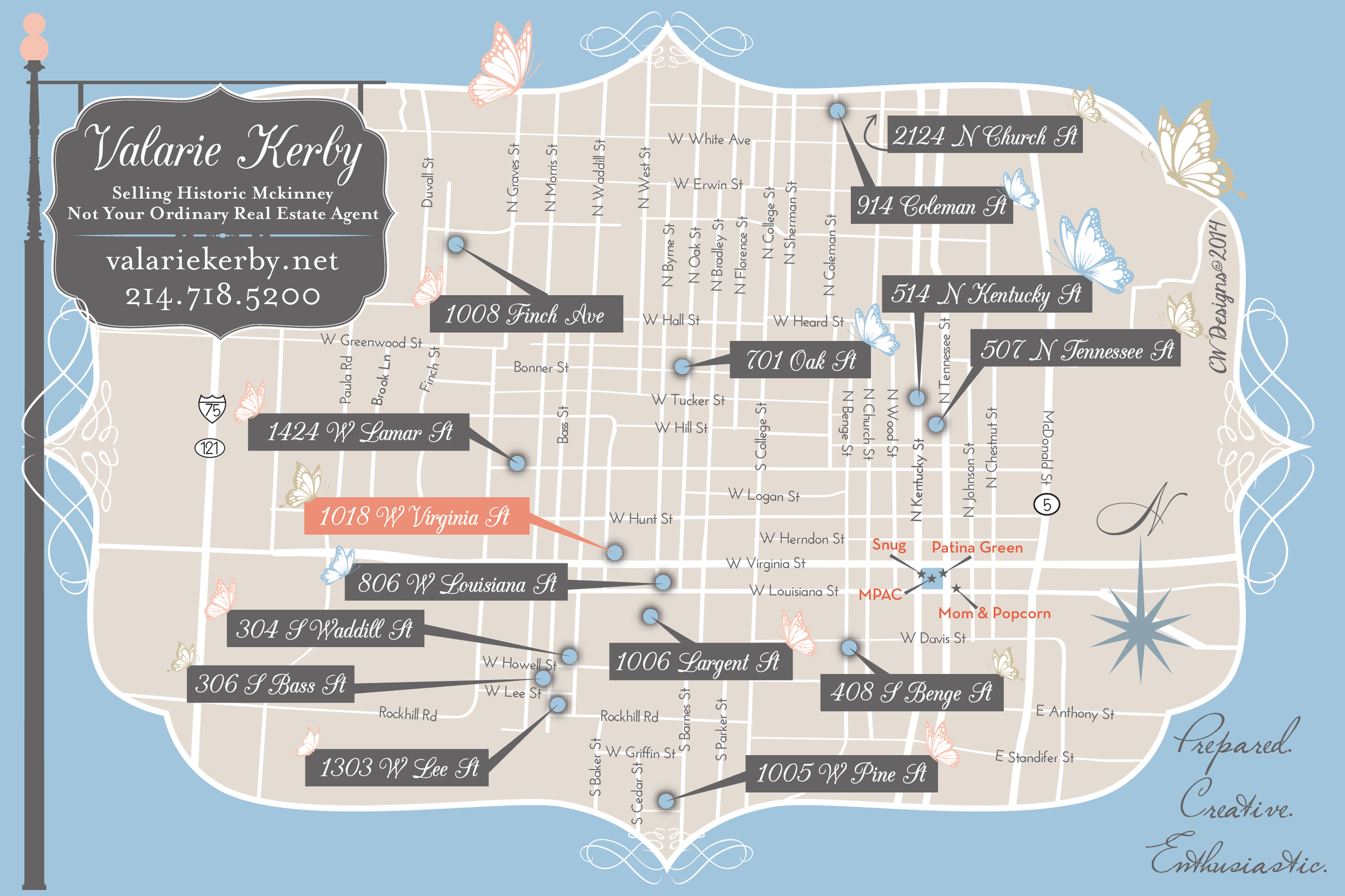 McKinney Valarie Map K_Postcard Front Map.png