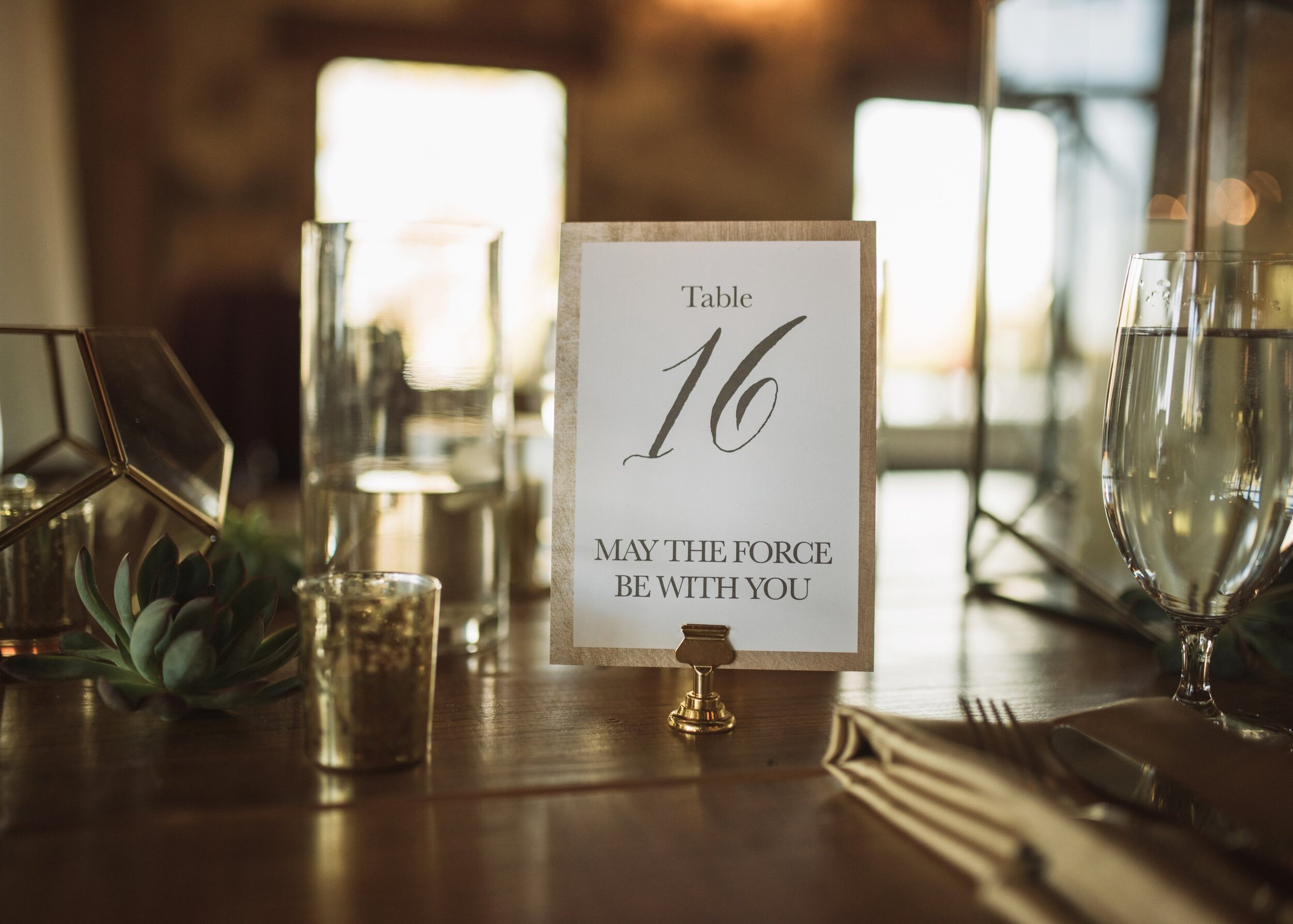 Star Wars Theme Wedding