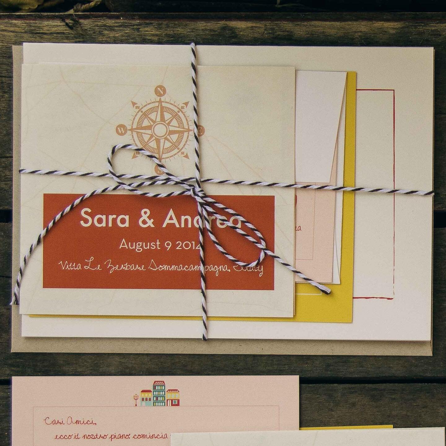 How you assemble your suite is a personal preference for many different reasons. You might want all the cards to be in front of the suite or all in the back to show off the invitation front. You do you, boo!

Throw back to that expansive Wes Anderson