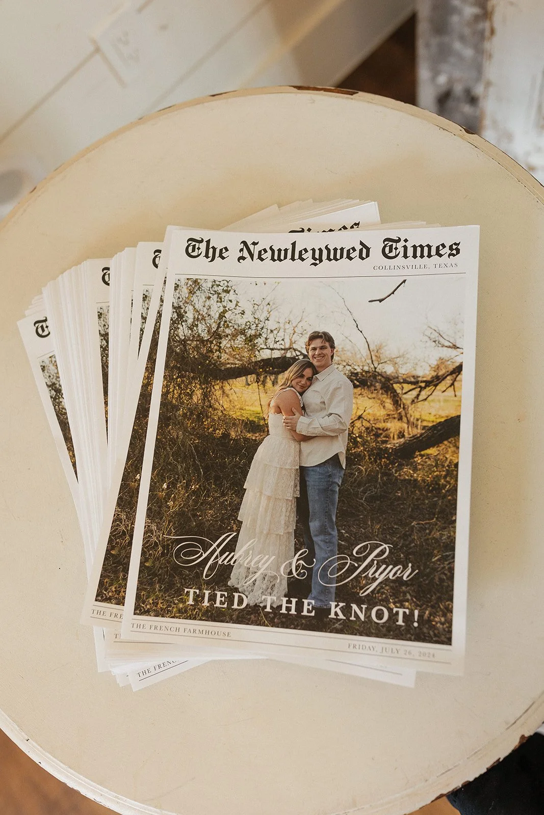 Why Wedding Ceremony Newspapers are the Latest Must-Have Trend