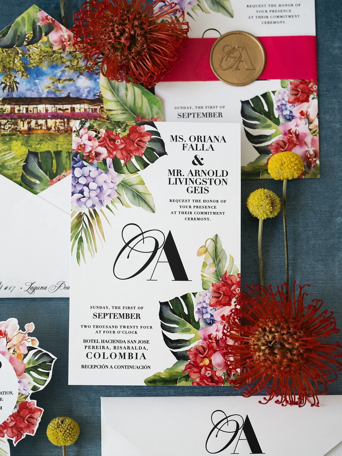 Island-Inspired Invitations: Perfect Stationery for Your Tropical Wedding