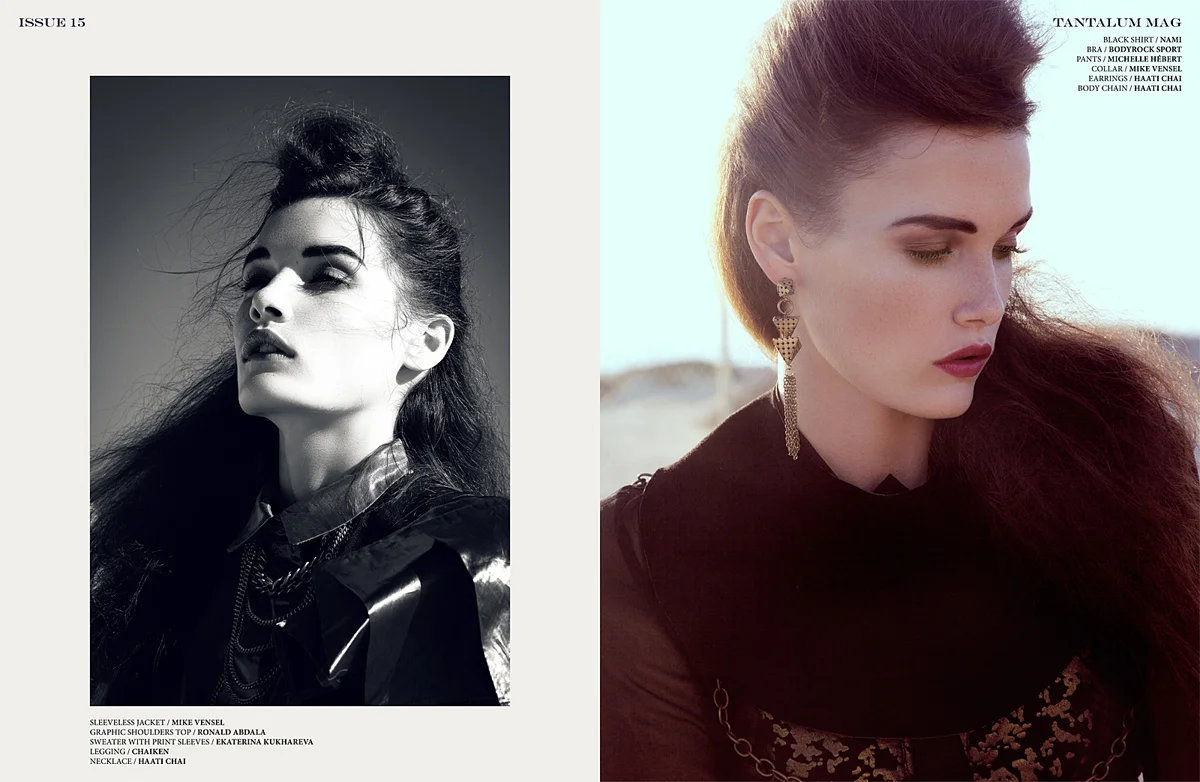 Hair by Holly Jones Photo Lenka Ulrichova