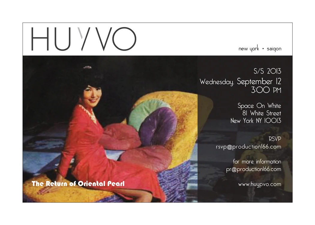 NYFW Show Invitation