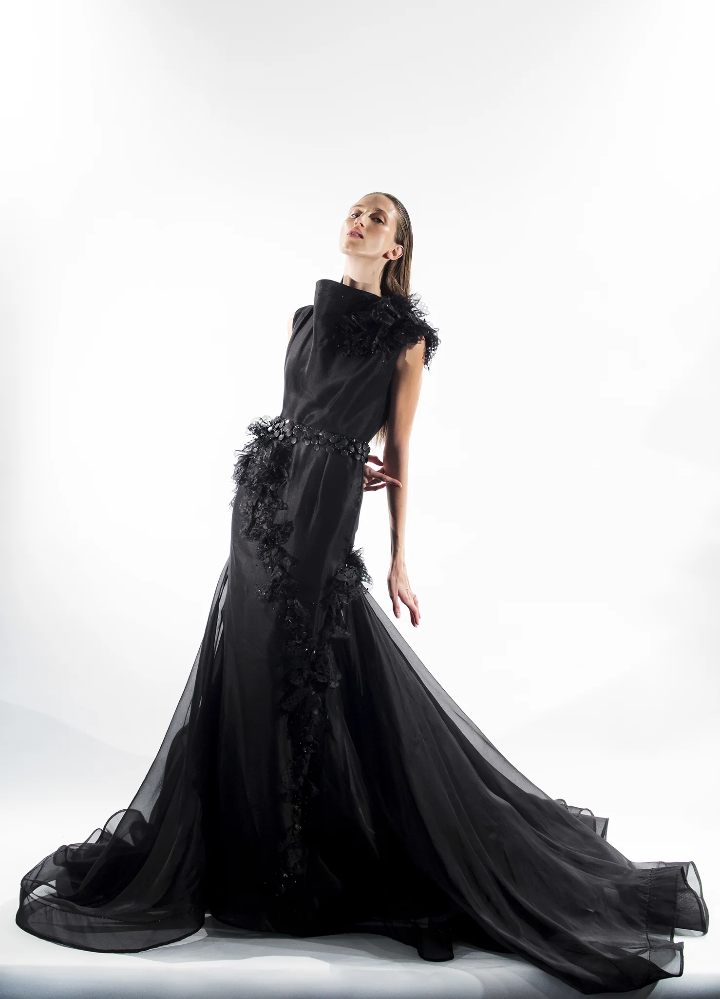 sachin and babi light blue dress Exclusive: Inside David Tlale's NYC Showroom main image 0