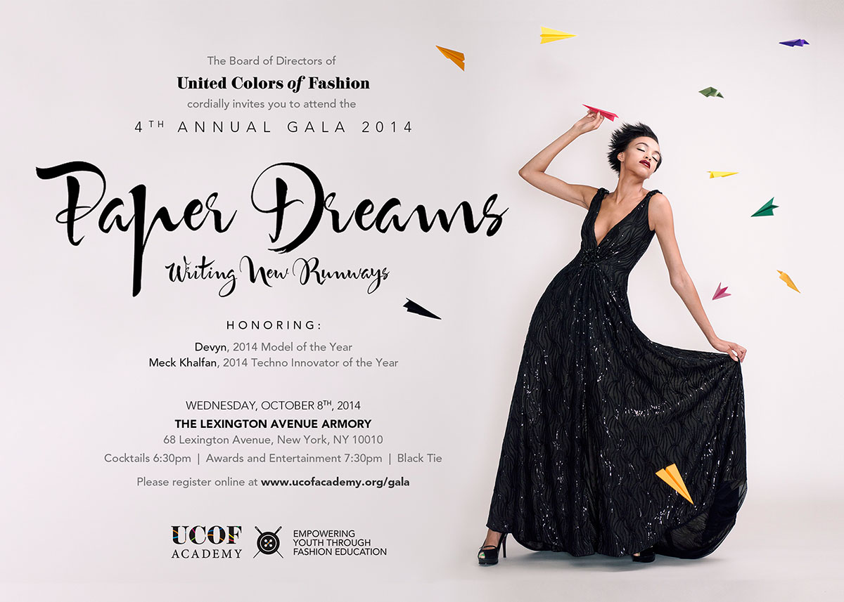 UCOF Academy 4th Annual Gala "Paper Dreams"