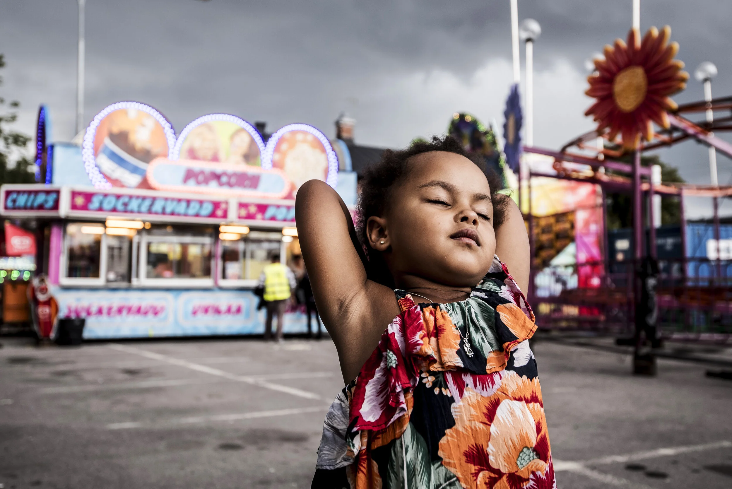 Enjoying tivoli. For municipality of Södertälje. 