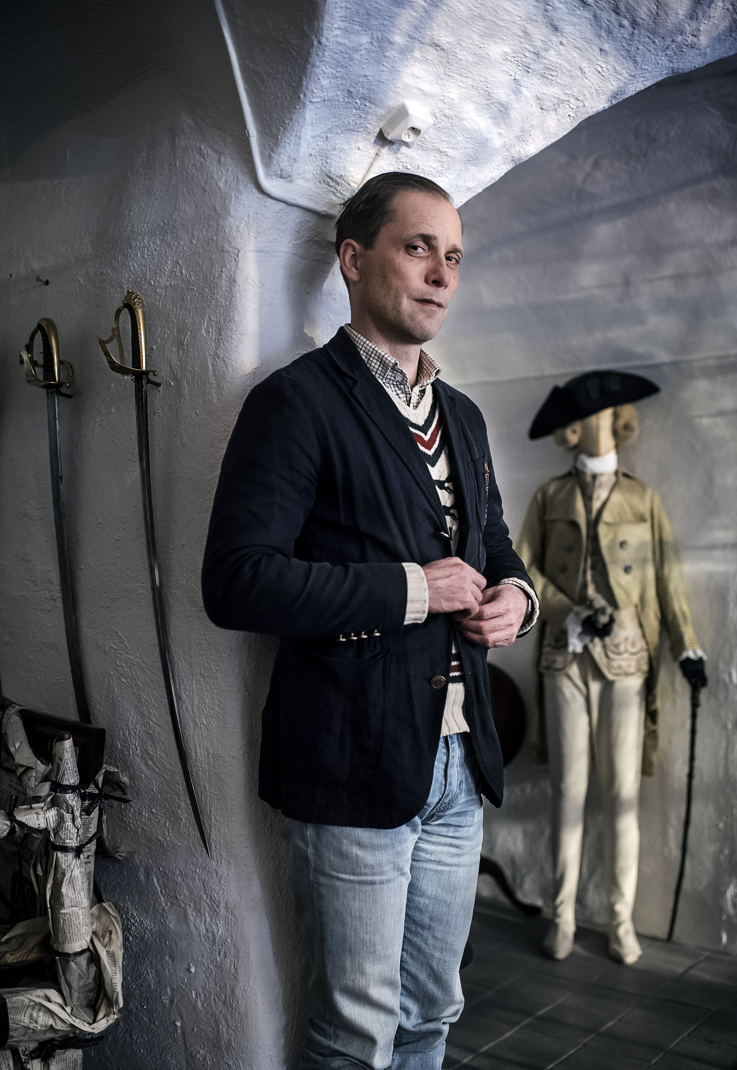 Historian Christopher O'Regan. For Aftonbladet.