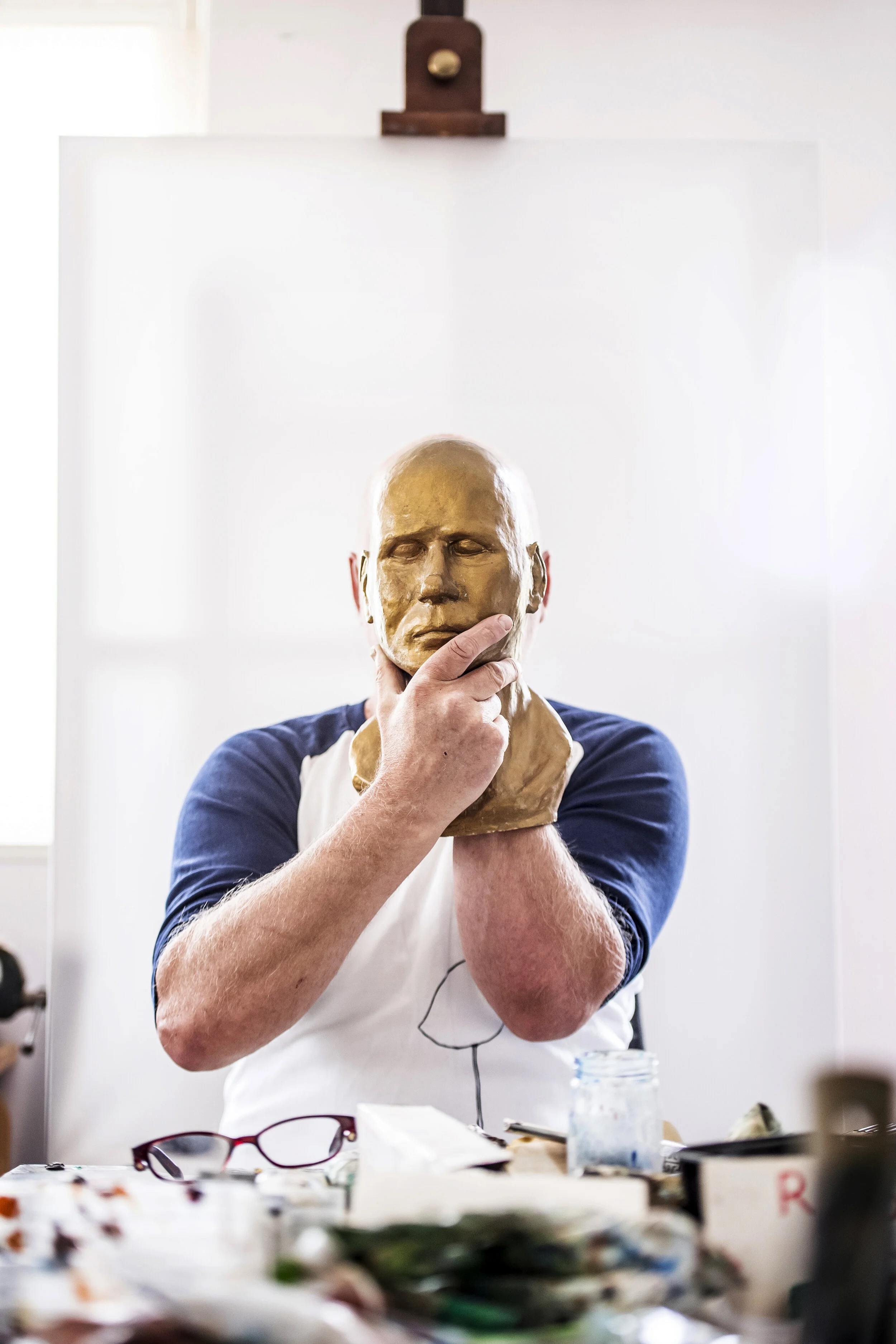 Artist Åke Törnqvist. For Municipality of Nykvarn.