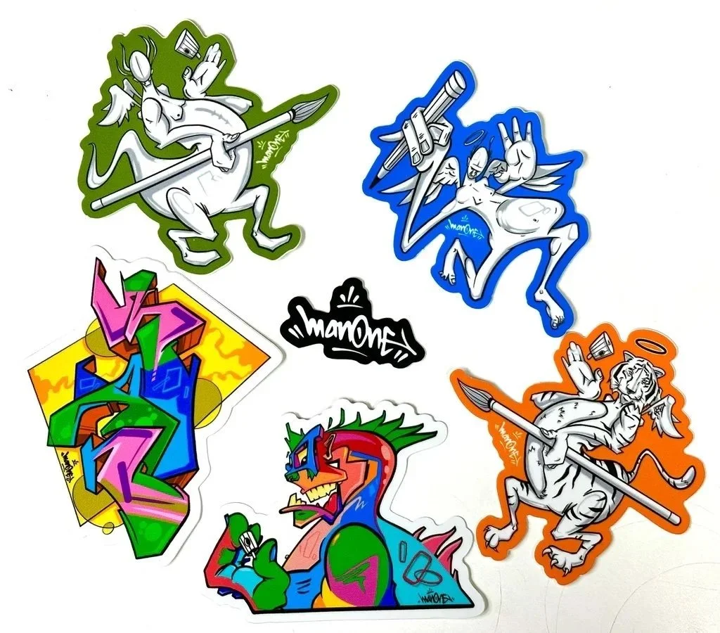 STICKERS, PINS & STUFF