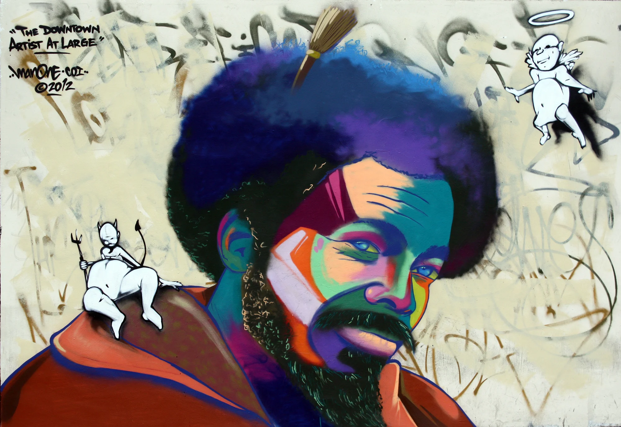 "The Downtown Artist At Large" (Copy)