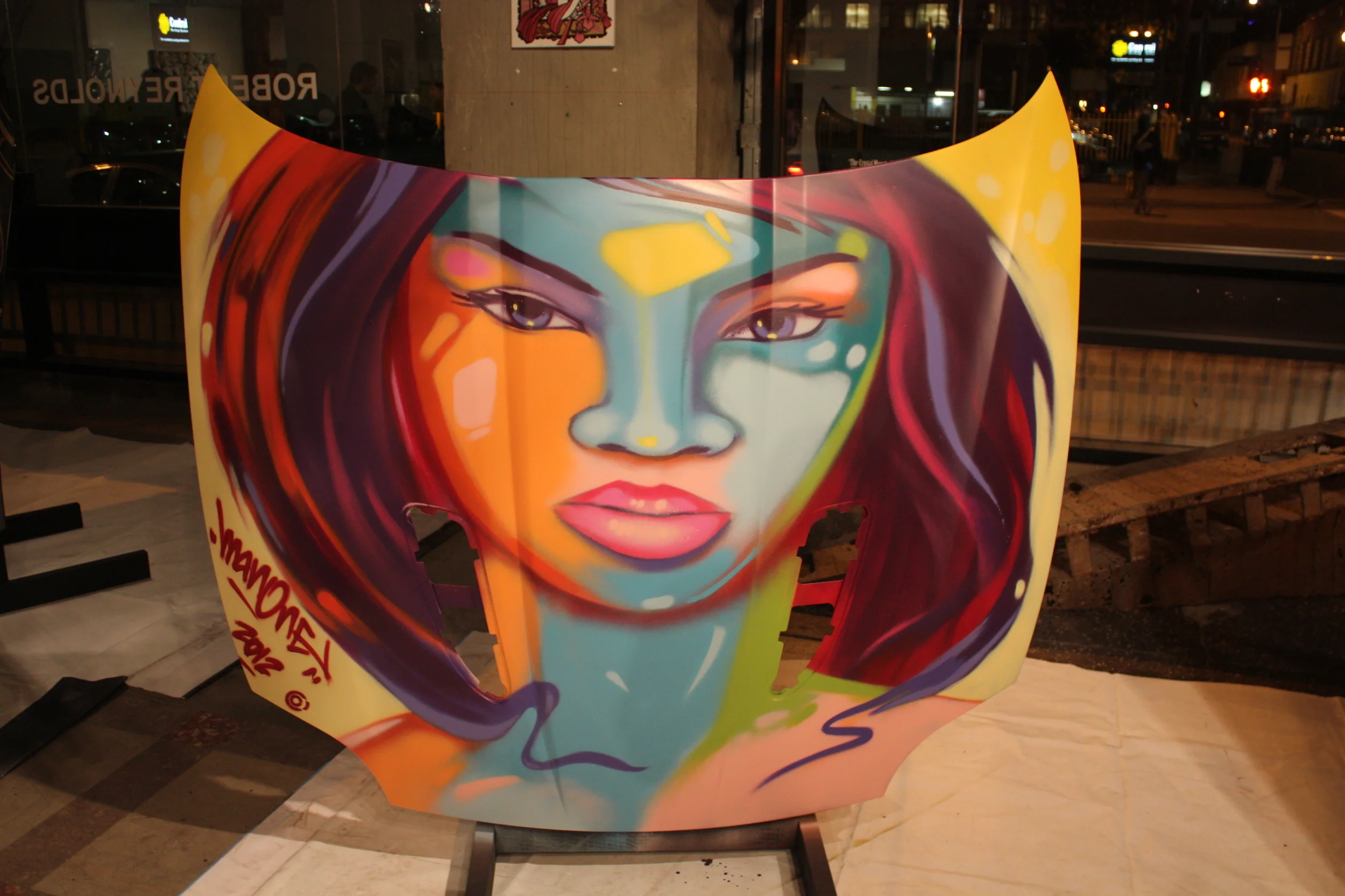 Jaguar Car Hood for Britweek