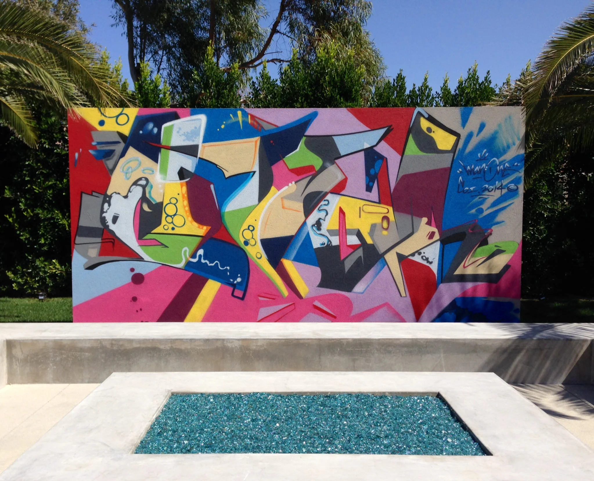 "BITTAR" (Private Modern Home Mural) (Copy)
