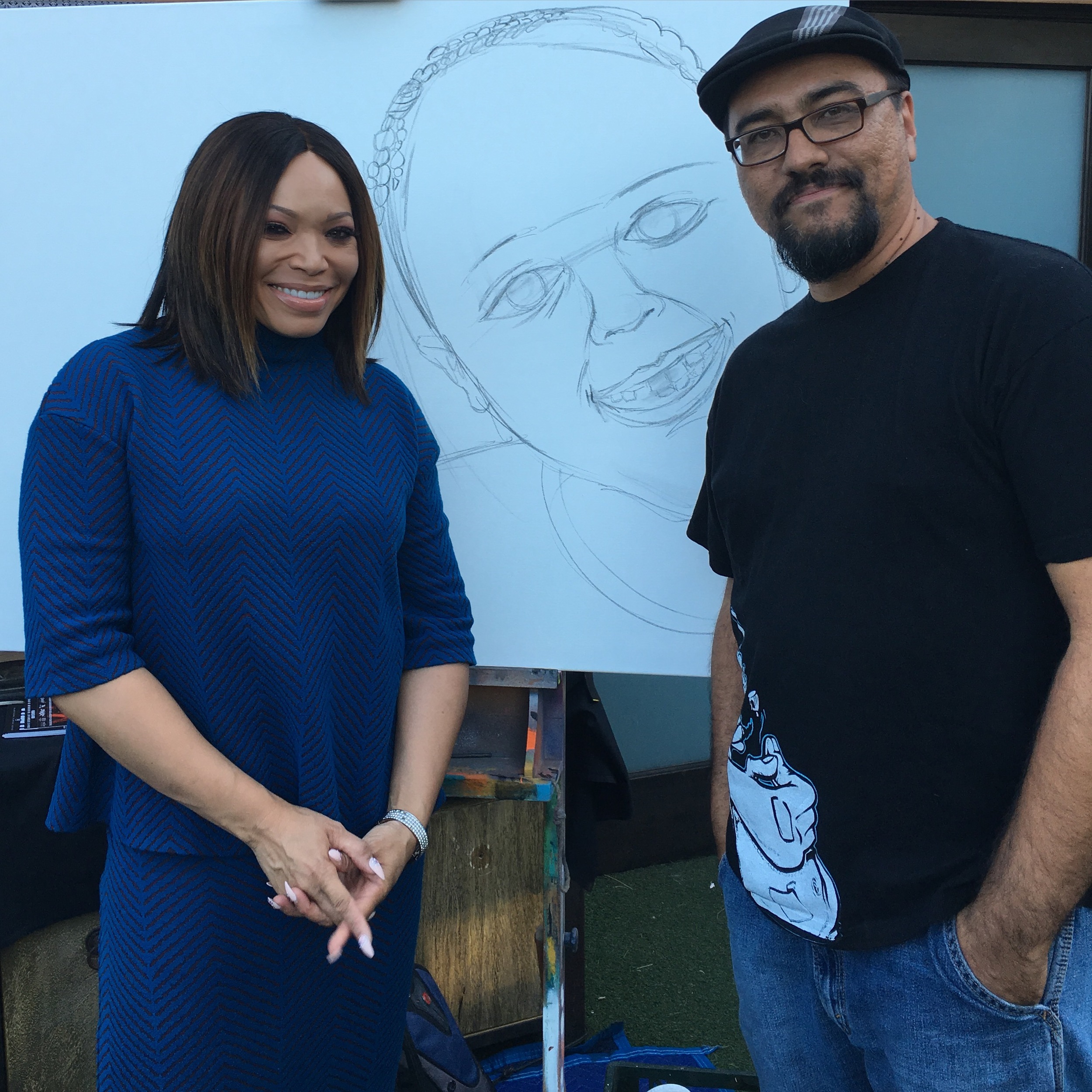 With the talented Tisha Campbell Martin