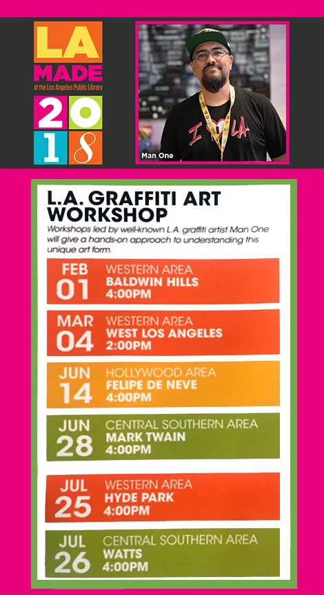 LA MADE: GRAFFITI ART WORKSHOPS