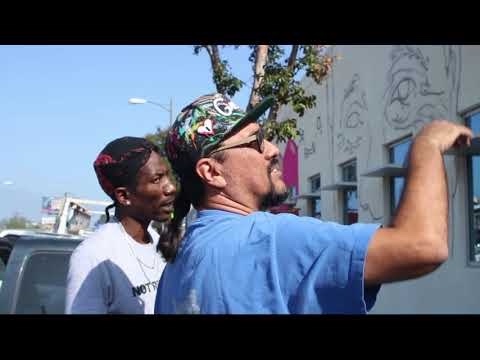"EL SERENO HAPPINESS" MURAL BY MAN ONE